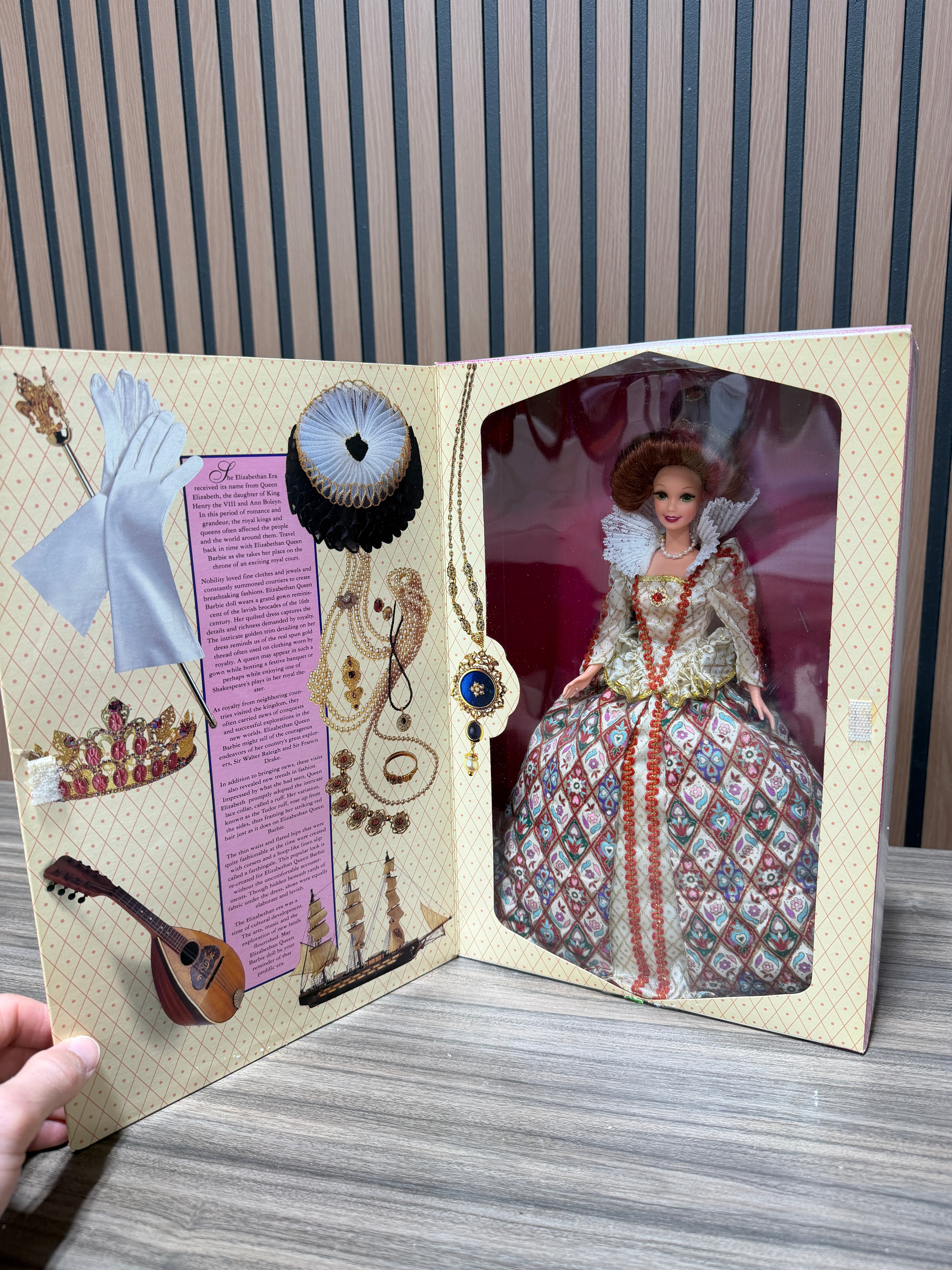 1994 Elizabethan Queen Barbie Doll The Great Eras Collection