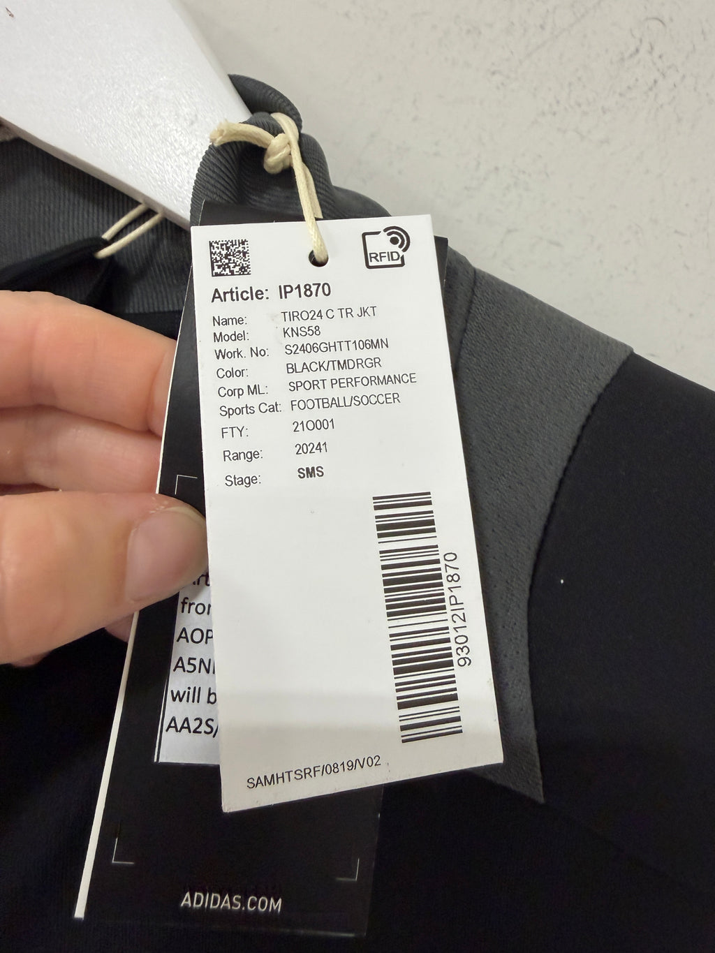 Adidas tiro 25 Competition Jacket Mens Size Medium
