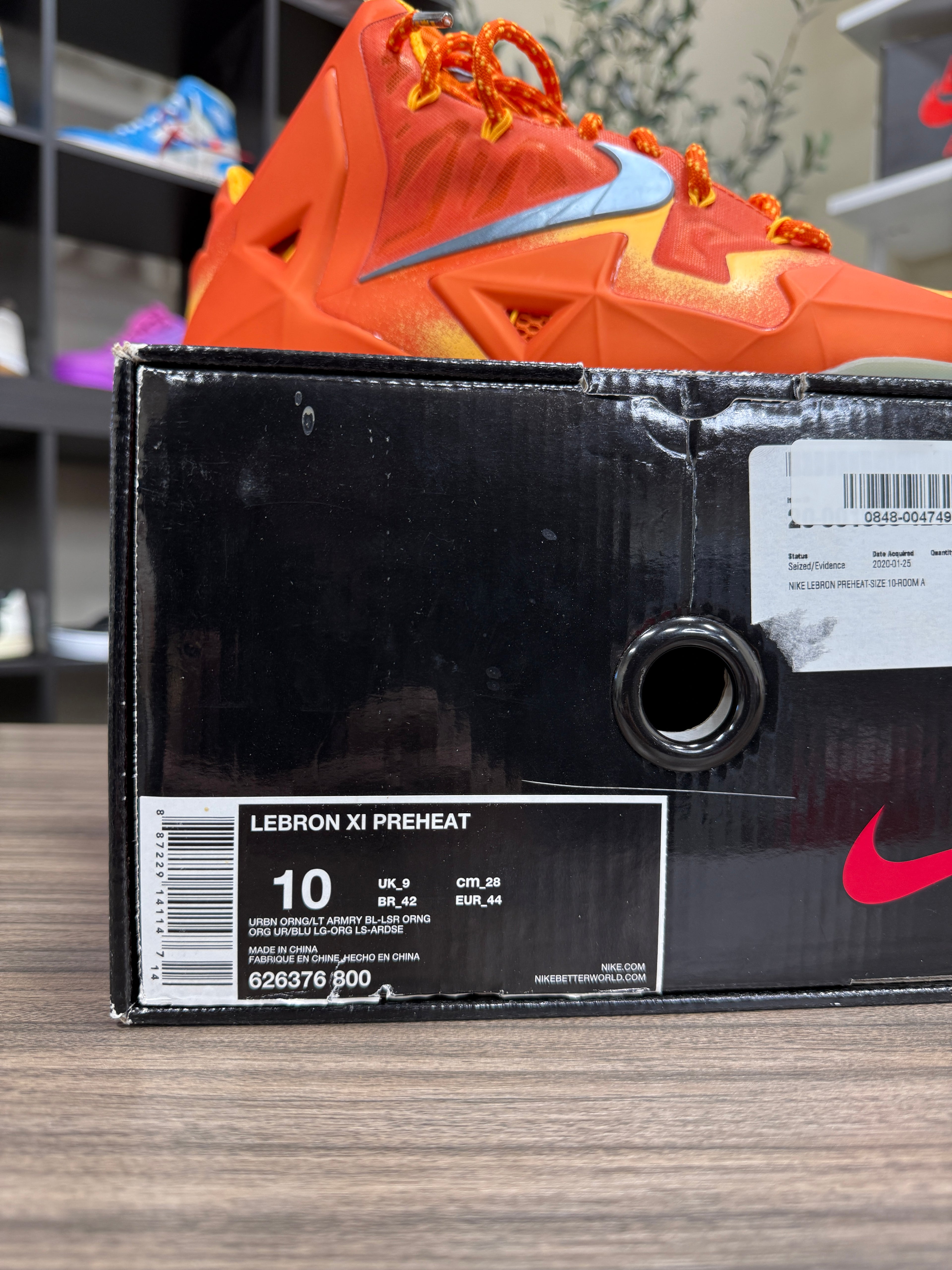 Lebron XI Preheat Sz 10