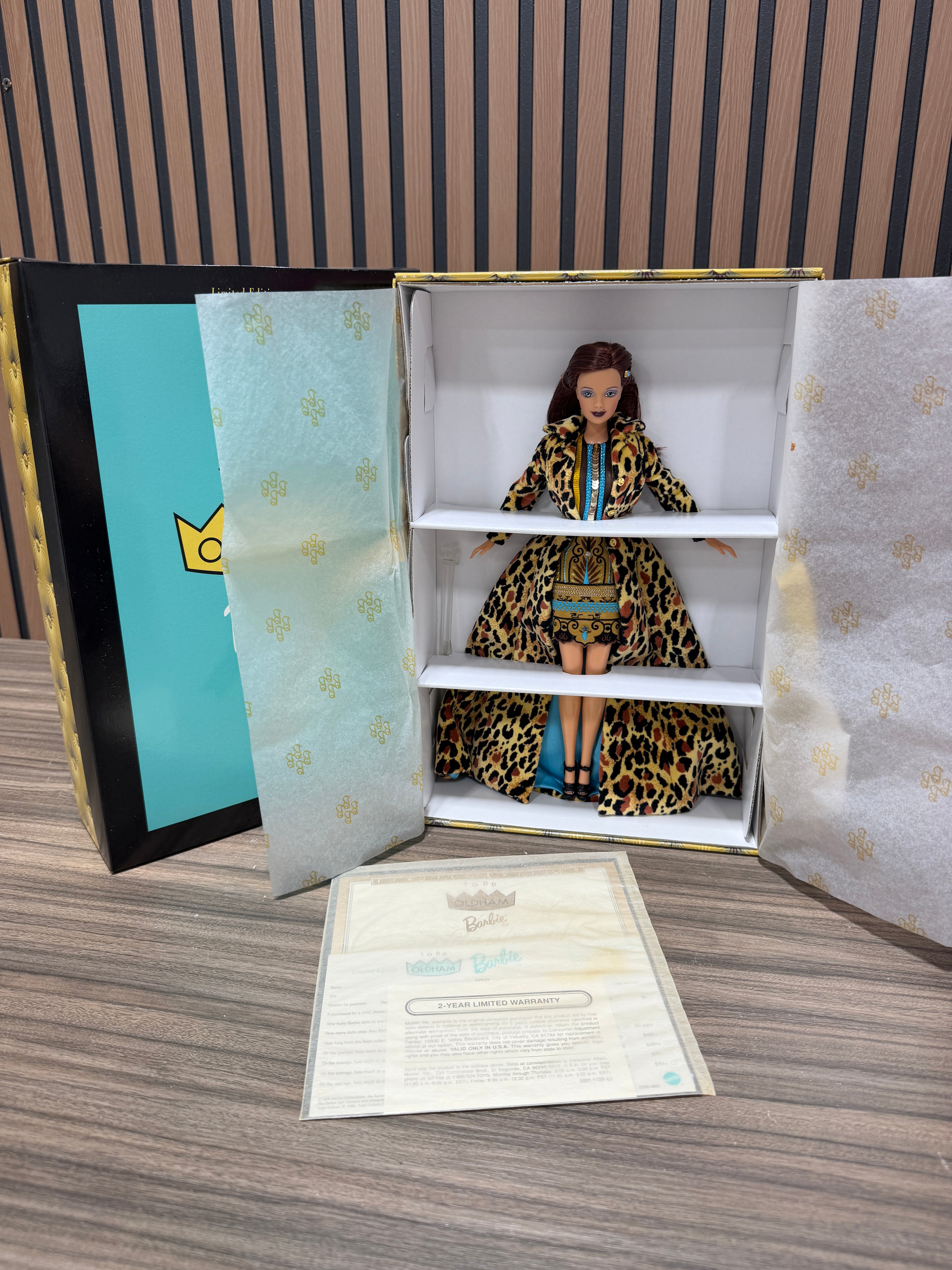 Todd Oldham Barbie Doll Limited Edition 1999 Mattel 22205