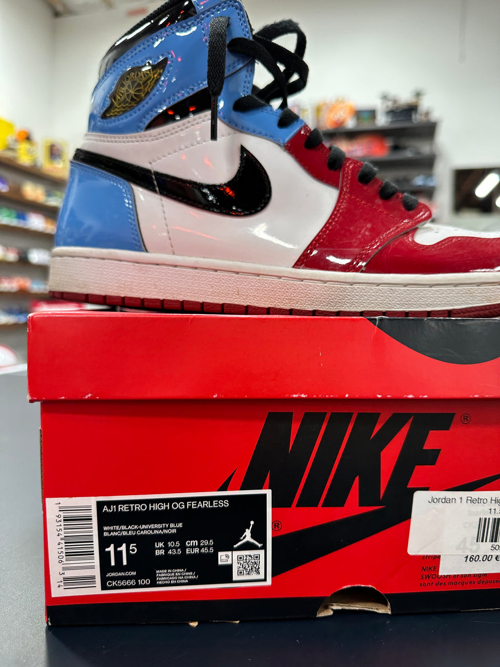 Jordan 1 Fearless Sz 11.5