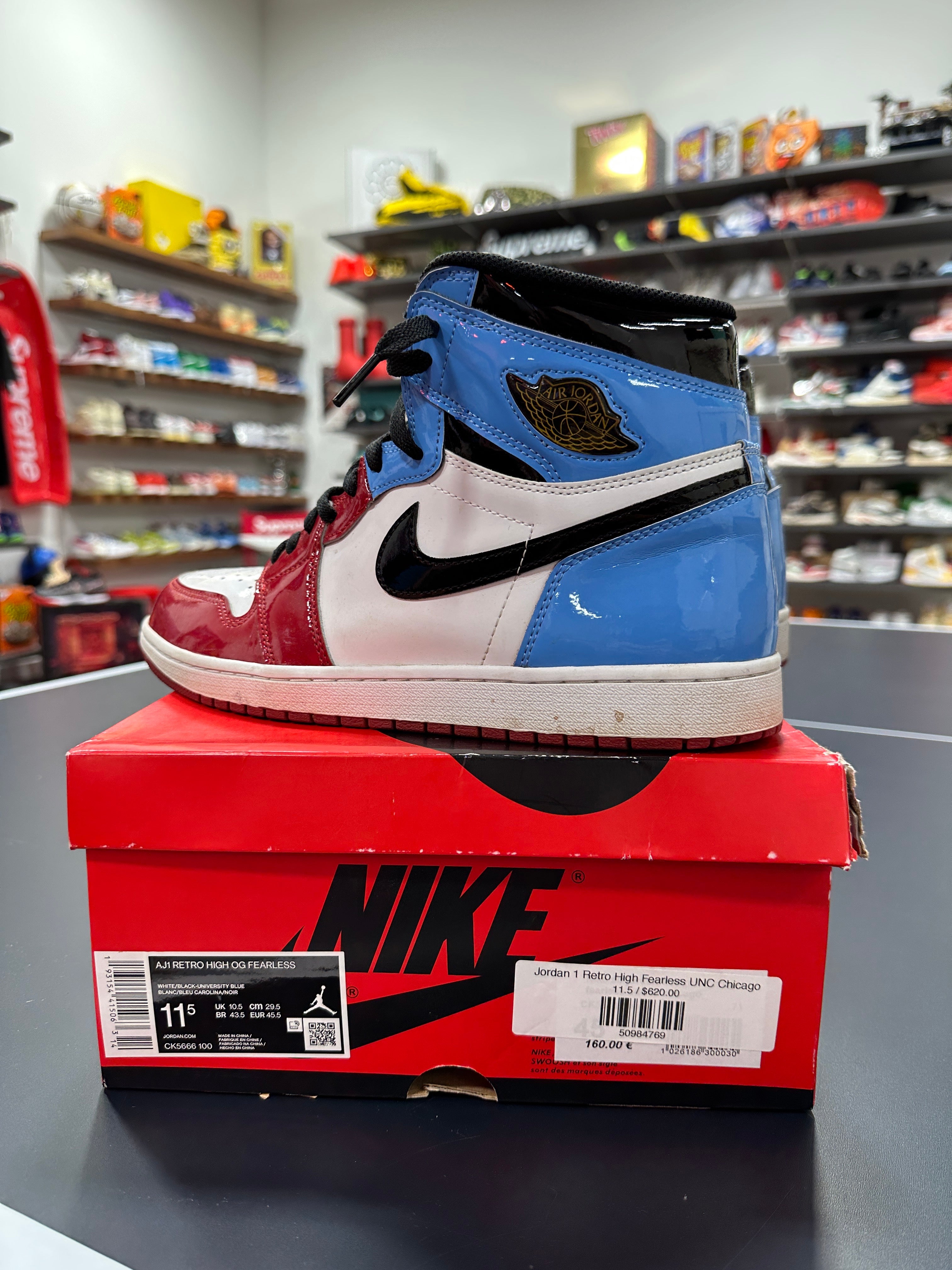 Jordan 1 Fearless Sz 11.5