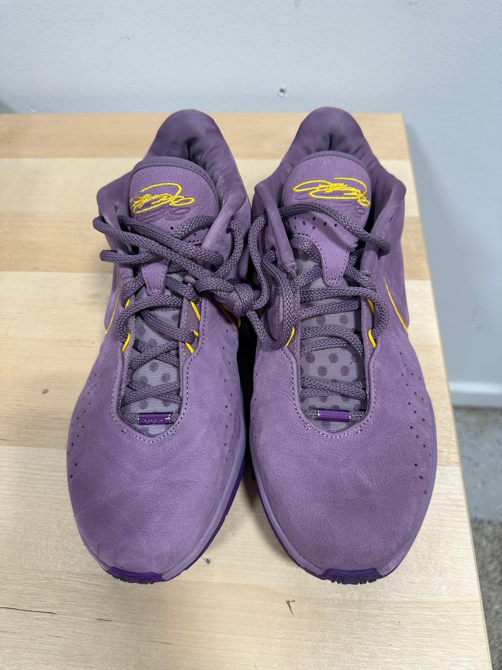 Nike LeBron 21 XXI Freshwater Purple Rain Violet Dust Gold FV2345-500 Men’s Size 10