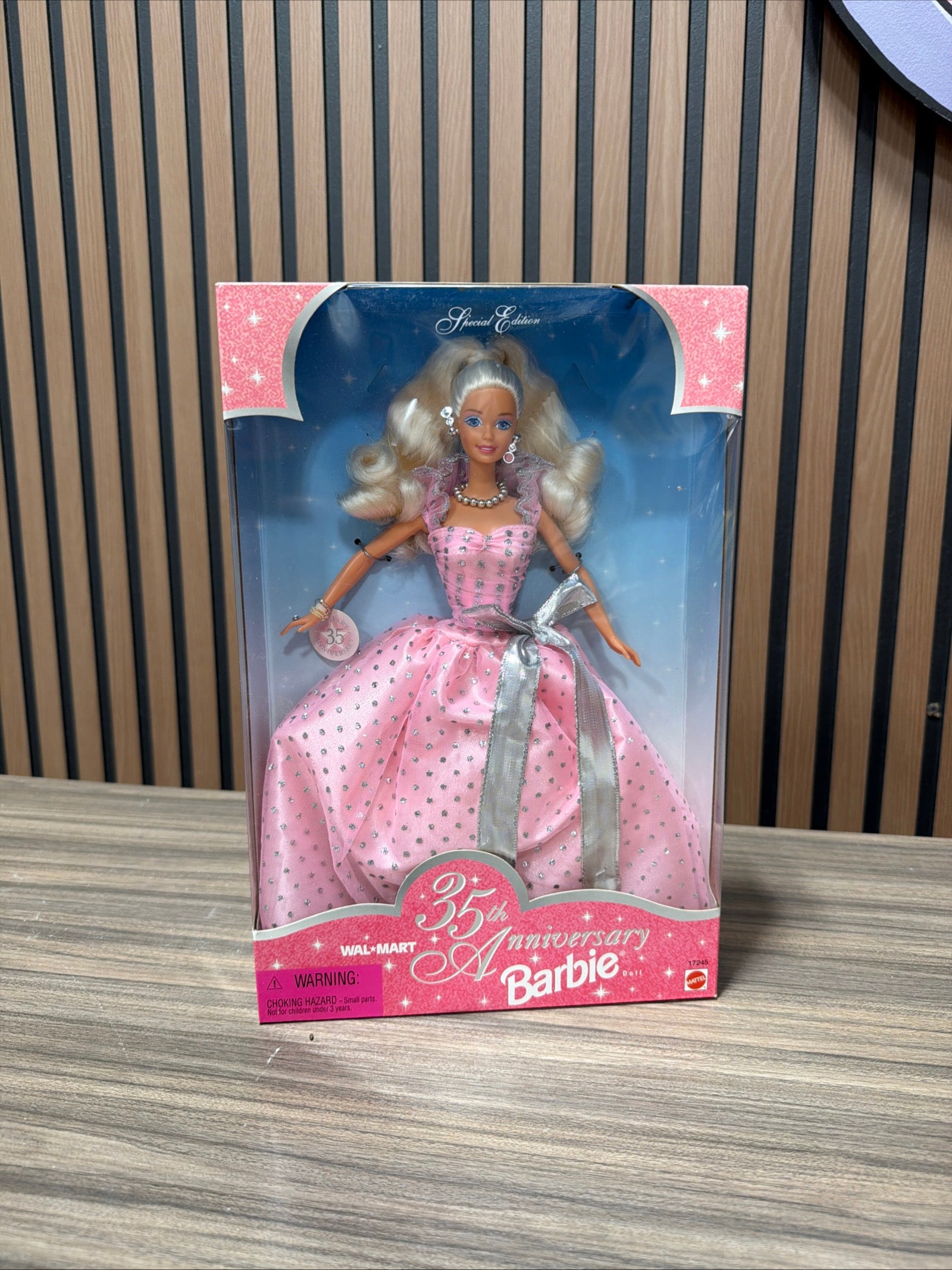 1997 Mattel Walmart Special Edition 35th Anniversary Barbie Doll