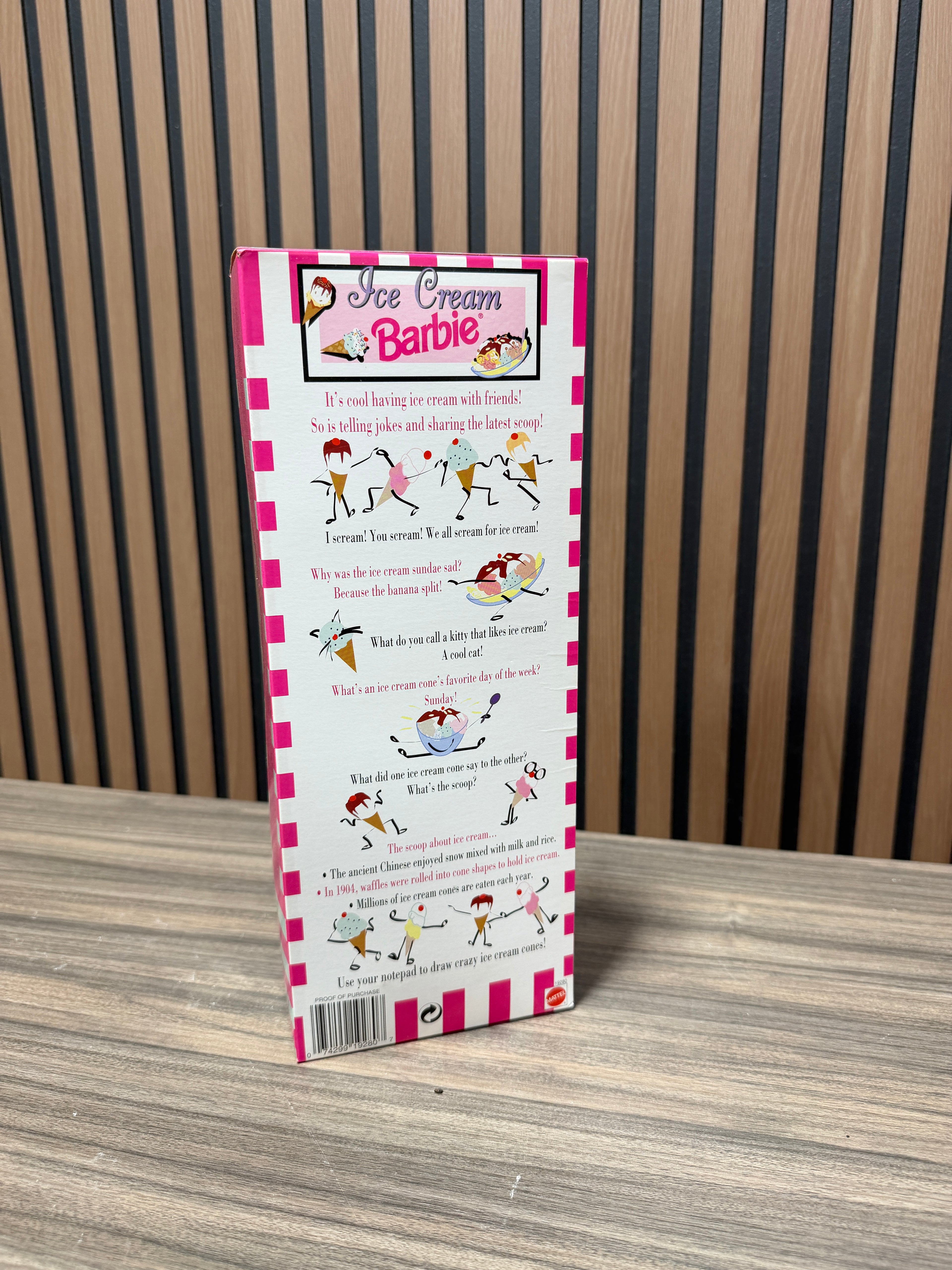 Ice Cream Barbie Doll Special Edition 1997 Mattel 19280