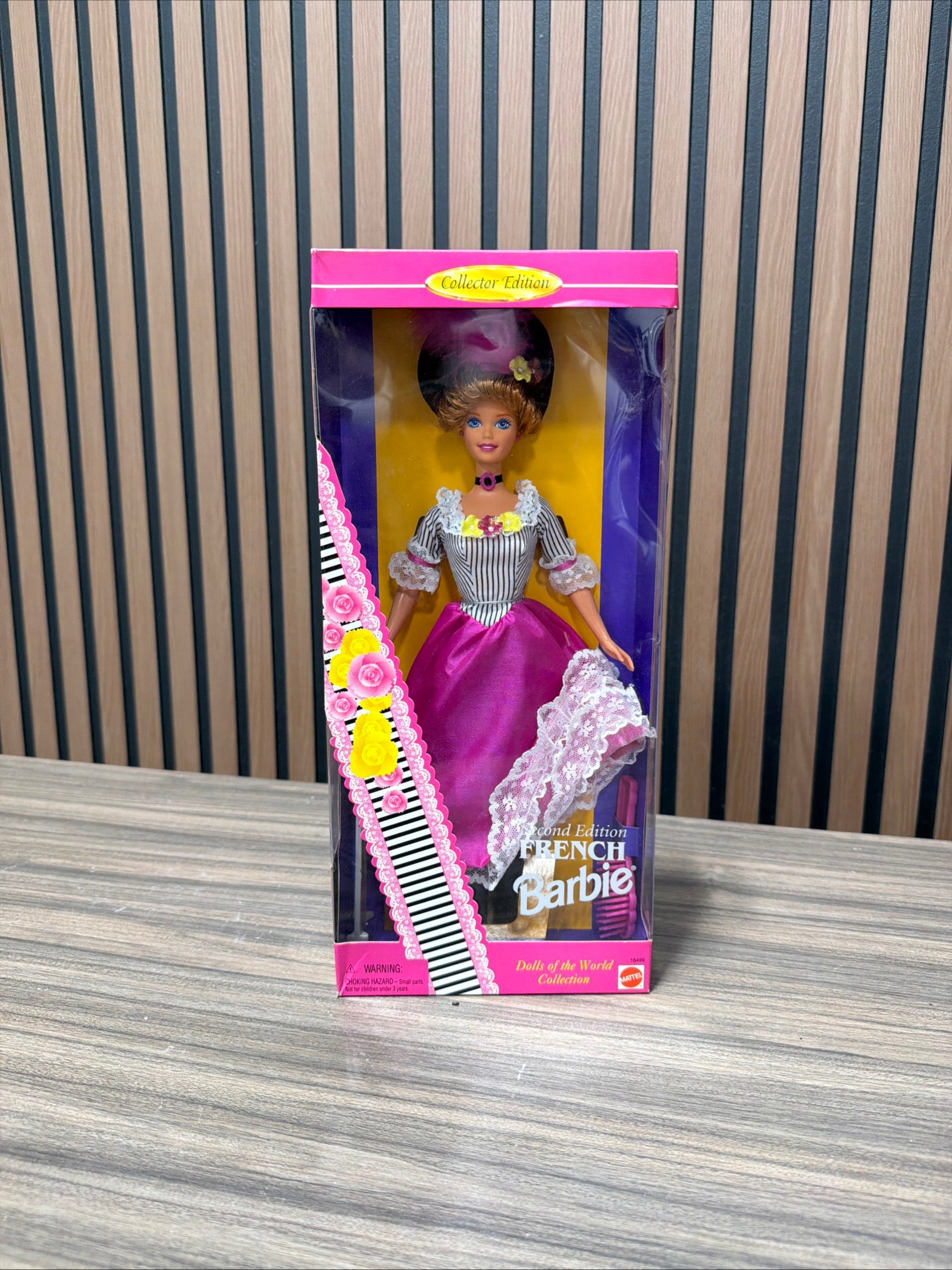 French Barbie Dolls of the World Collector Doll 1996 Mattel
