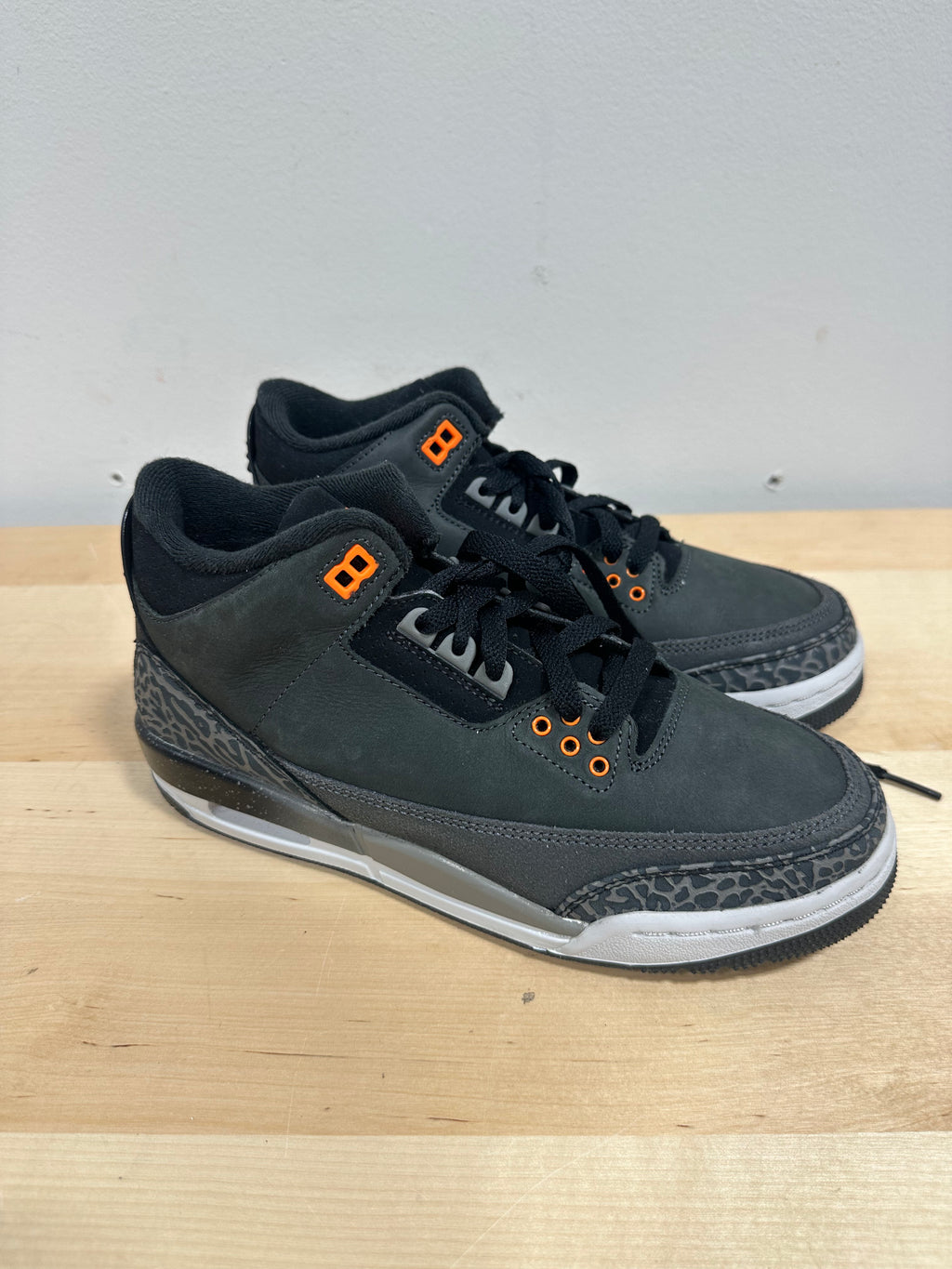 Nike Air Jordan 3 Retro Fear Pack GS 2023 Night Stadium Orange DM0967-080 Size 7Y