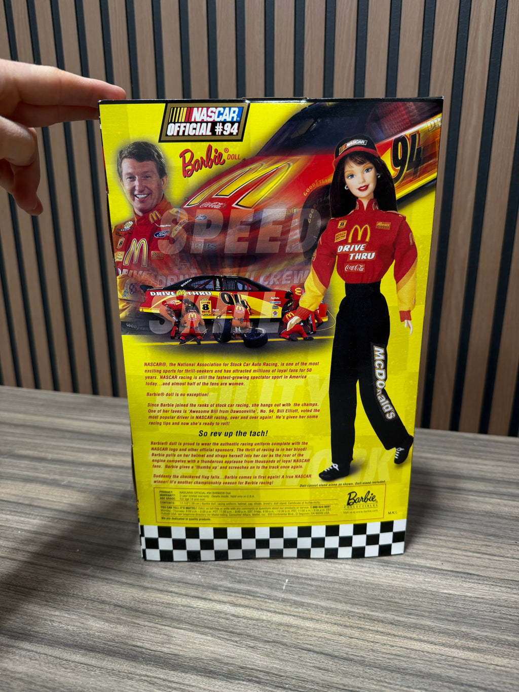 Barbie Doll NASCAR #94 Official 1999 Collector Edition
