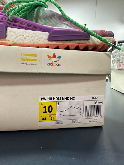 Adidas Human Race NMD Holi Festival Pink Glow Sz 10