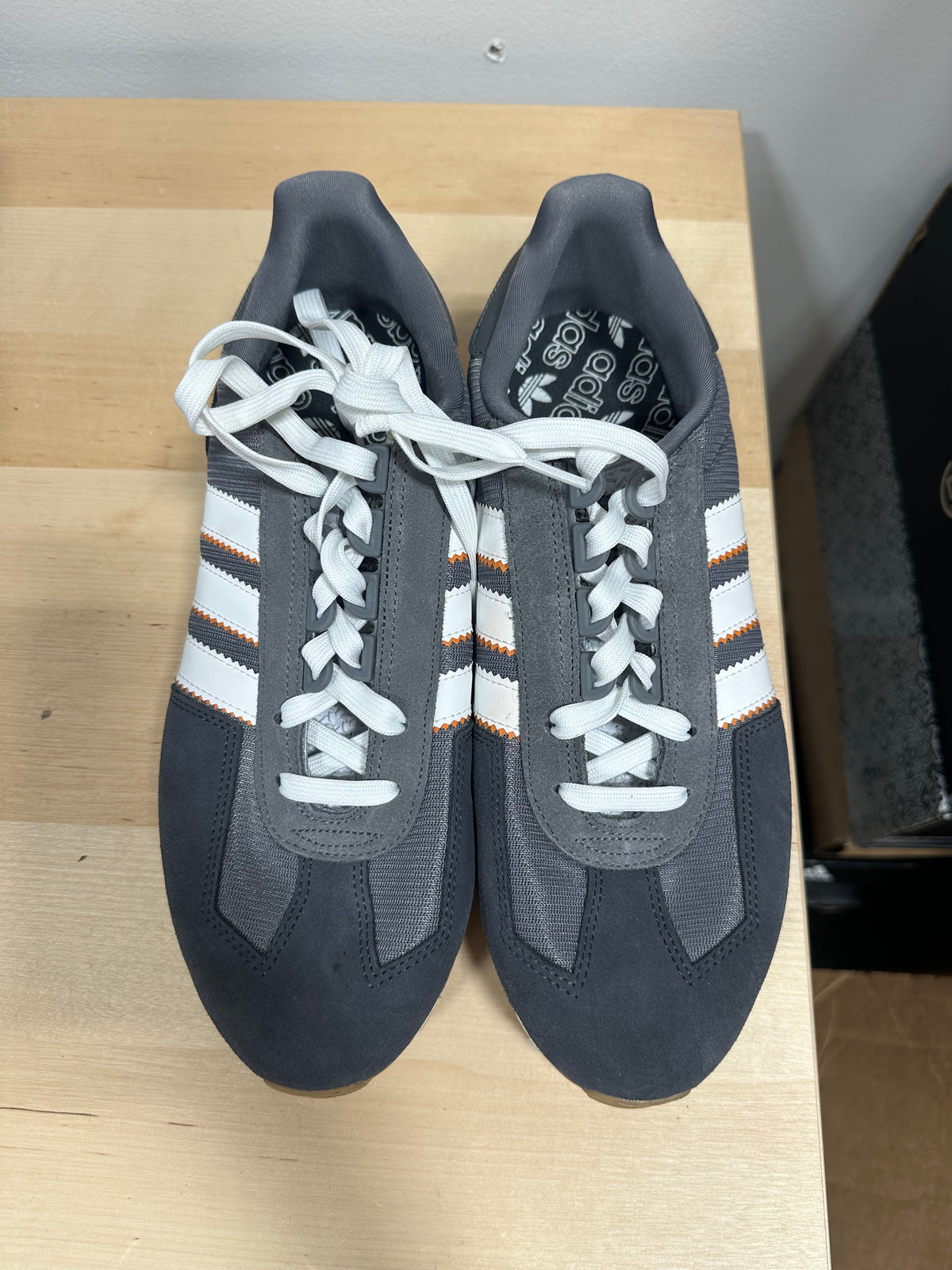 adidas Originals Retropy E5 Grey Carbon Gum Orange GZ6386 Men’s Size 11
