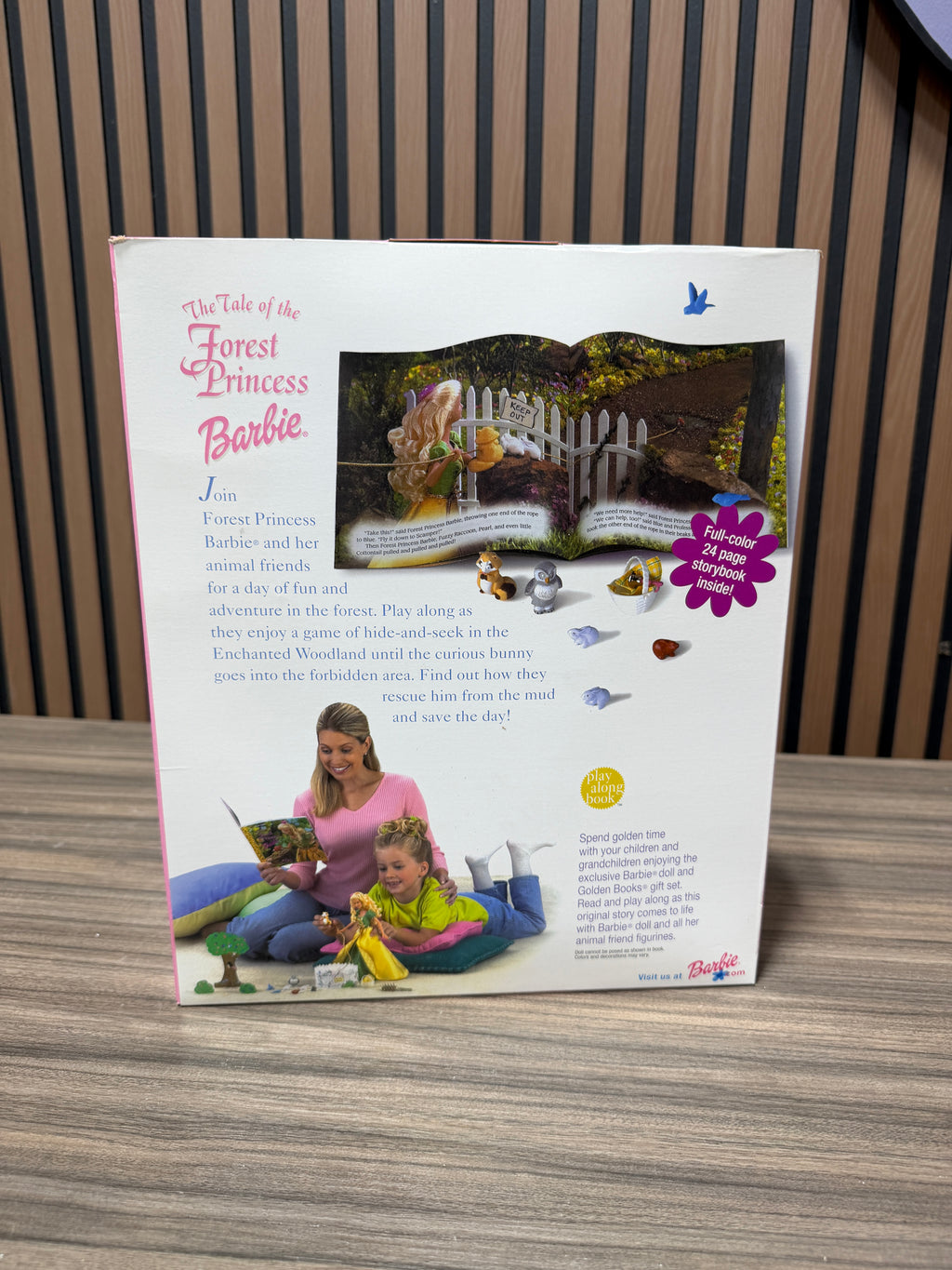 Barbie Tale of The Forest Princess Golden Books 2000 Mattel 29458