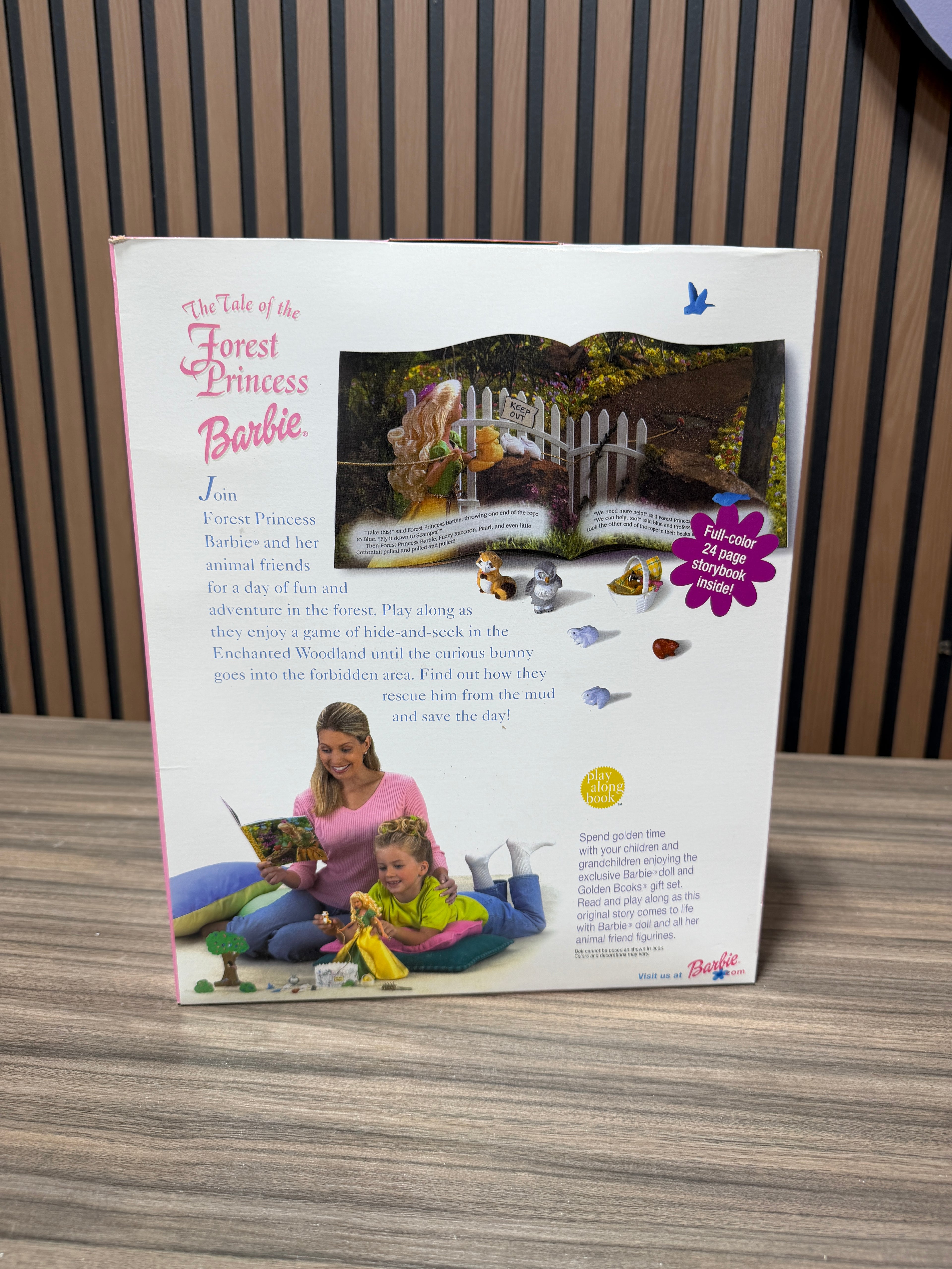 Barbie Tale of The Forest Princess Golden Books 2000 Mattel 29458