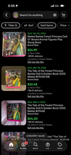 Load image into Gallery viewer, Barbie Tale of The Forest Princess Golden Books 2000 Mattel 29458
