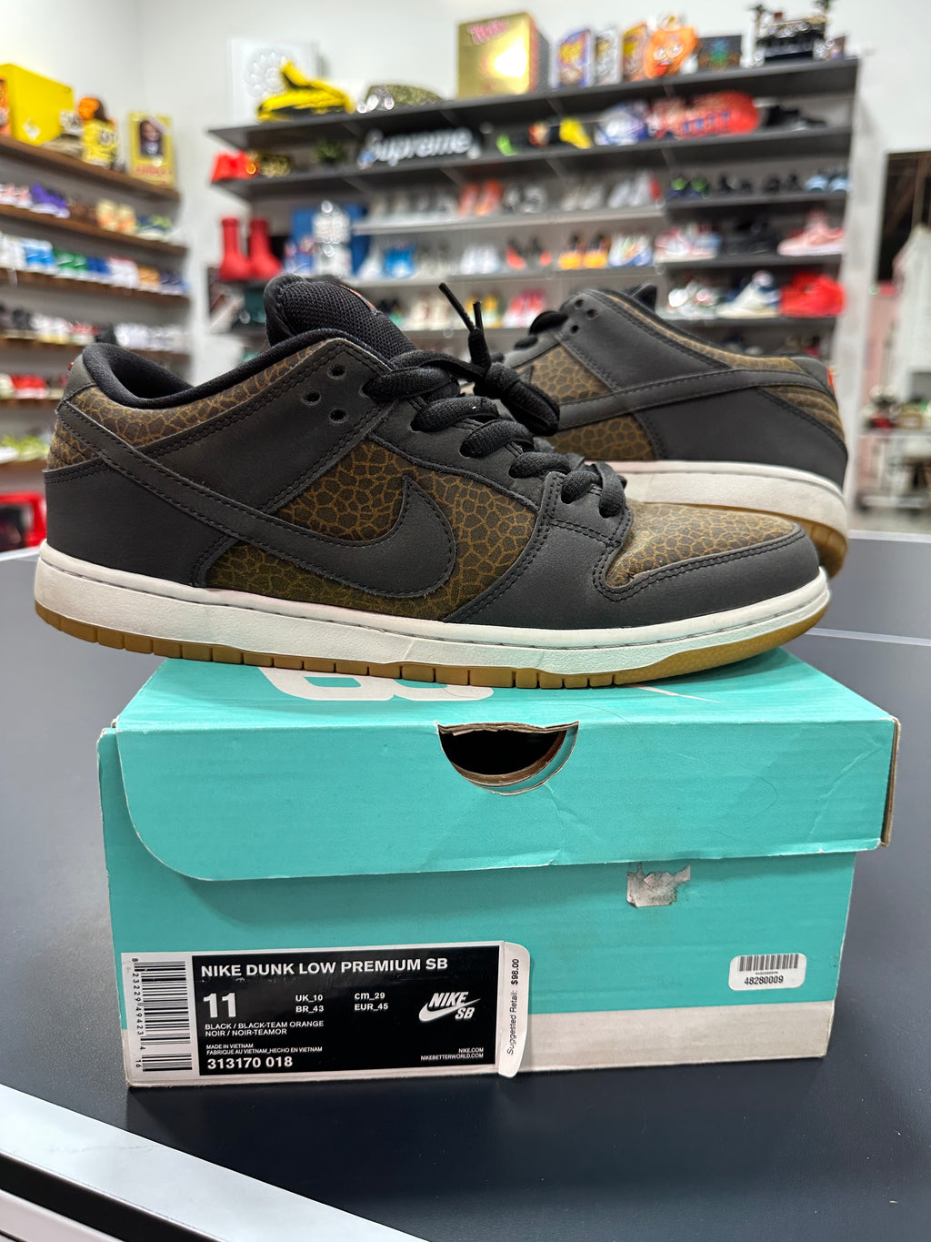 Nike SB Dunk Low Giraffe Sz 11