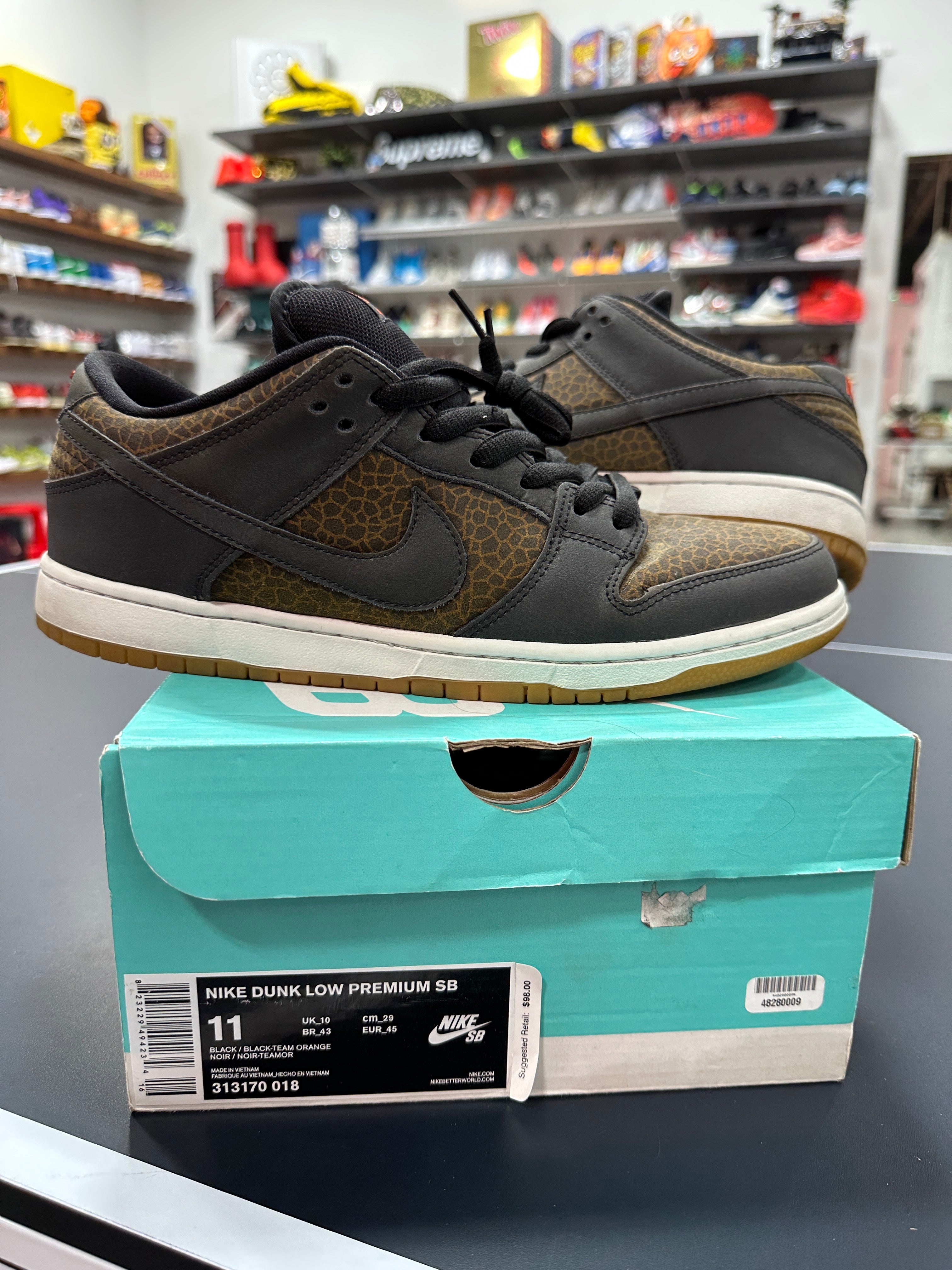 Nike SB Dunk Low Giraffe Sz 11