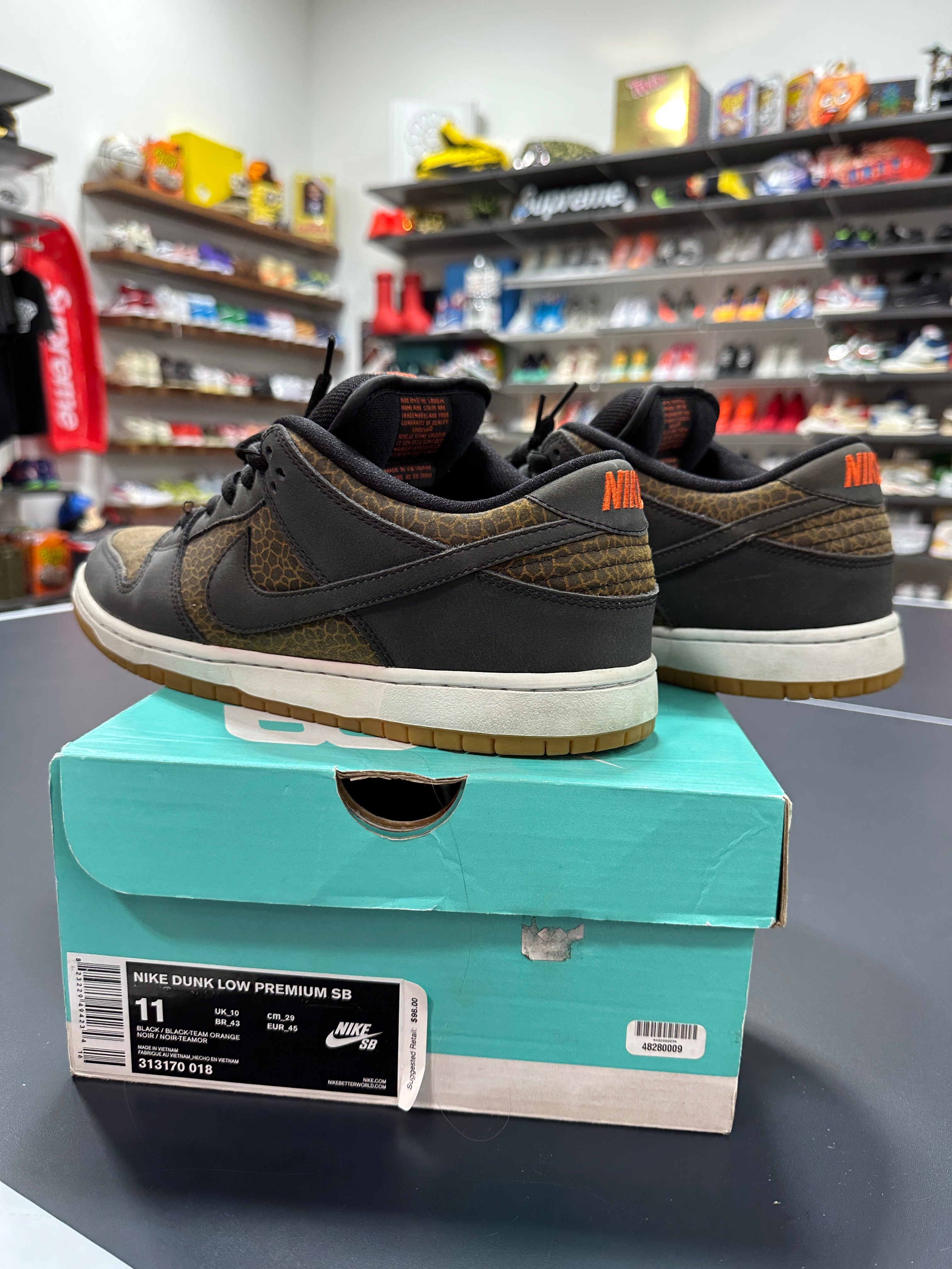 Nike SB Dunk Low Giraffe Sz 11