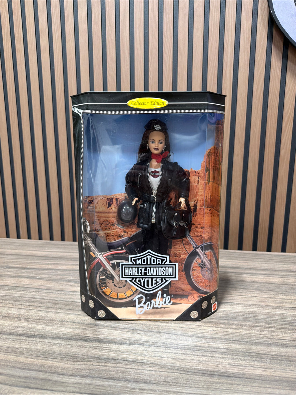 Harley Davidson Barbie Doll Number 3 Brunette 1998 Mattel 22256