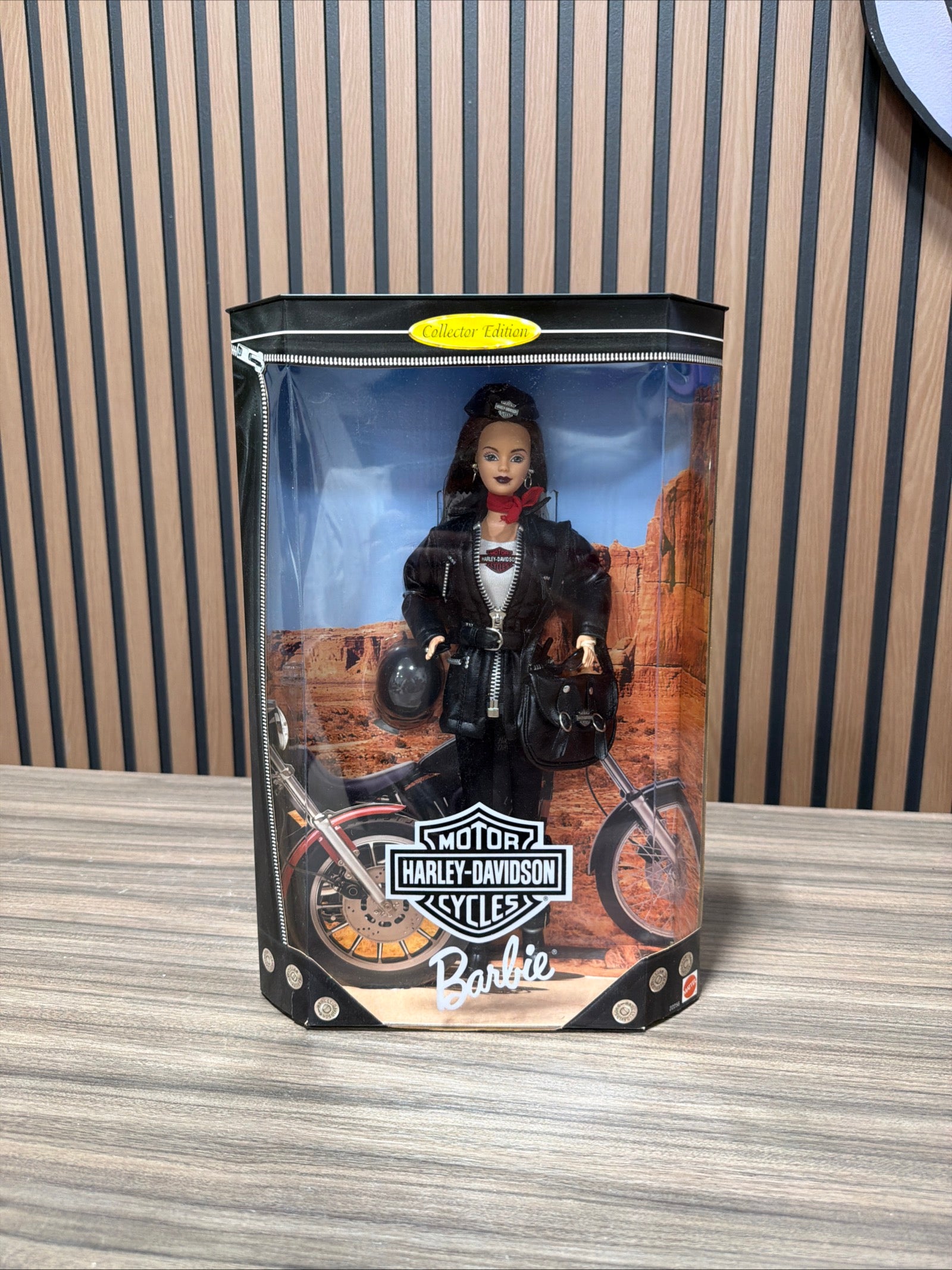 Harley Davidson Barbie Doll Number 3 Brunette 1998 Mattel 22256