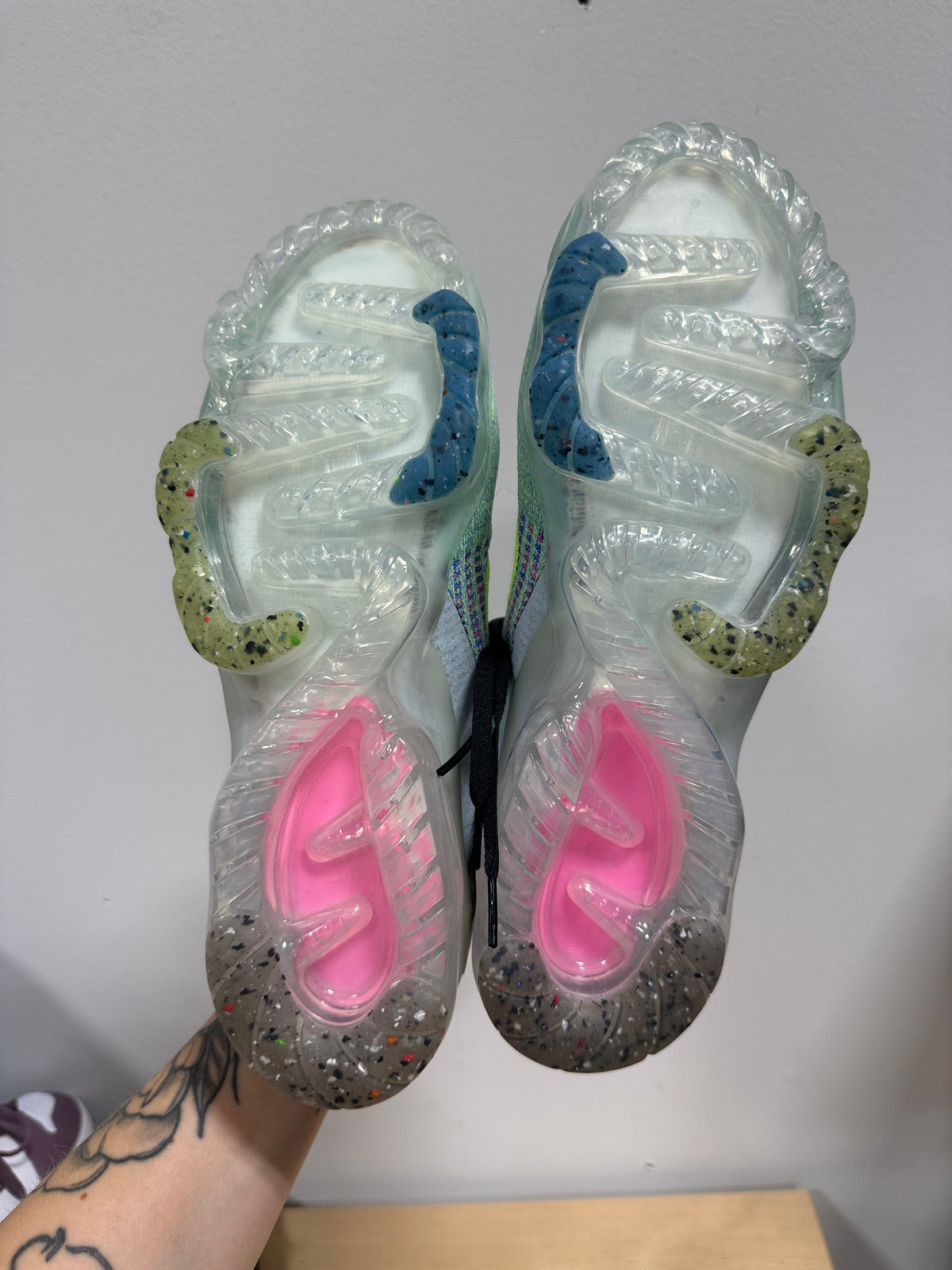 Nike Air VaporMax 2021 Flyknit Next Nature Volt Photo Blue Men's Size 11.5 DX3368-700