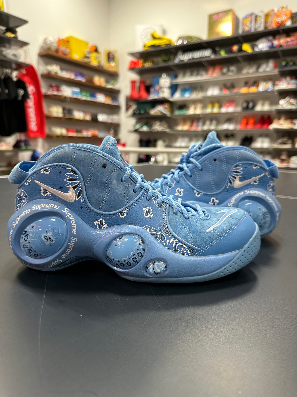Air Zoom Flight 95 Supreme University Blue Sz 6 No Box