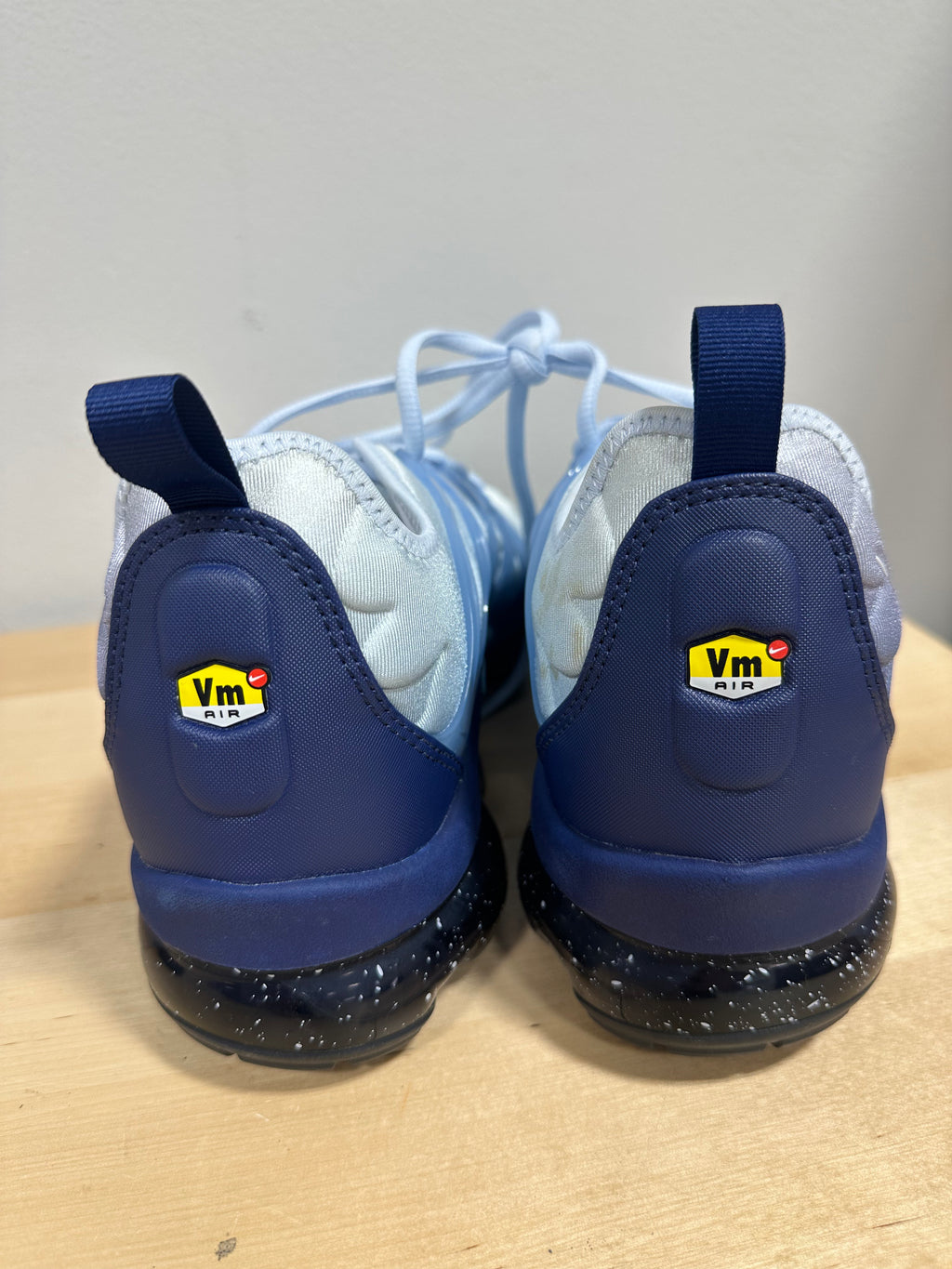 Nike Air VaporMax Plus Sky Blue Obsidian Navy CK1411-400 Men’s Size 12