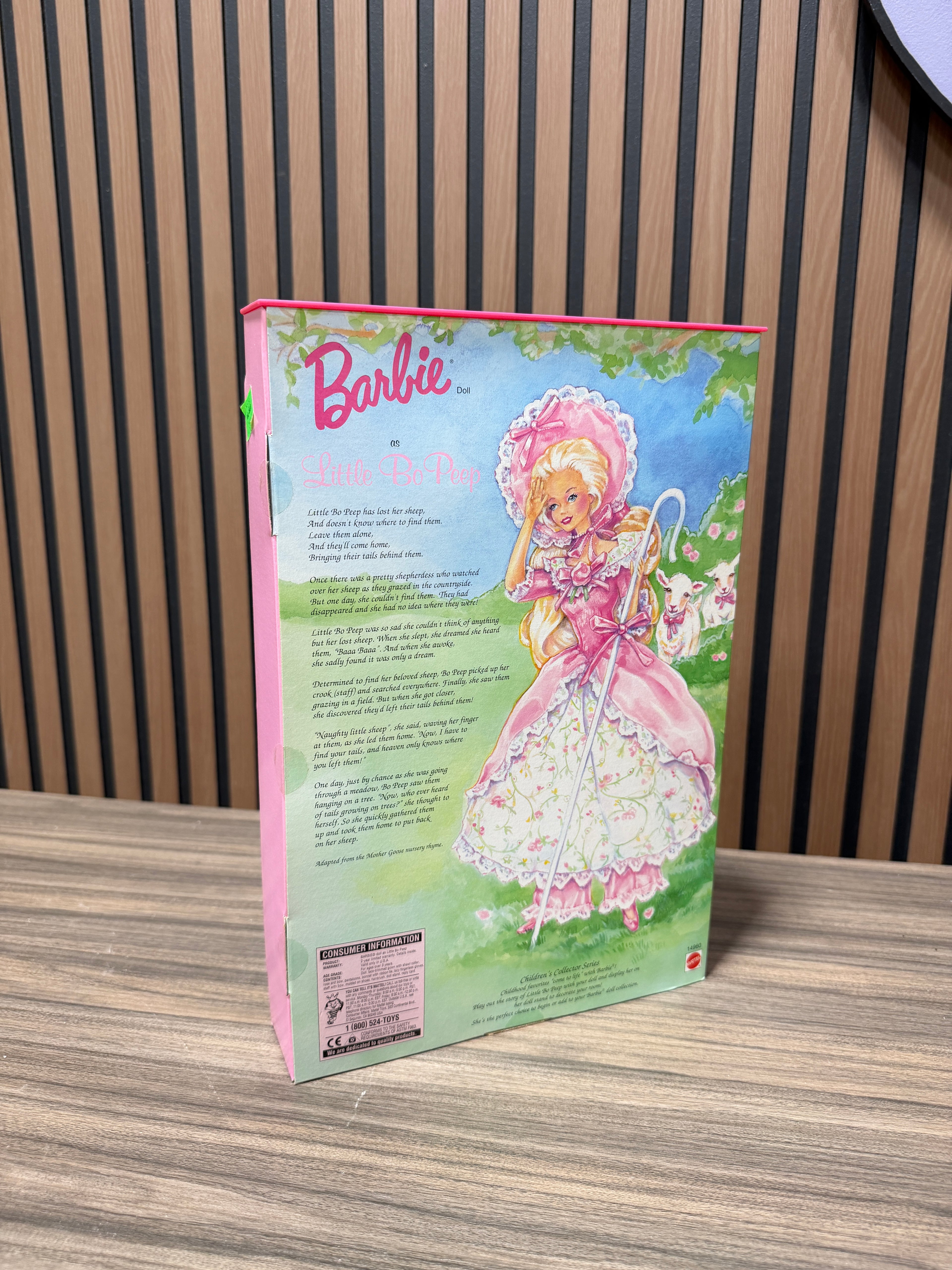 1995 Collector Edition - Barbie as Little Bo Peep (Mattel 14960) NIB
