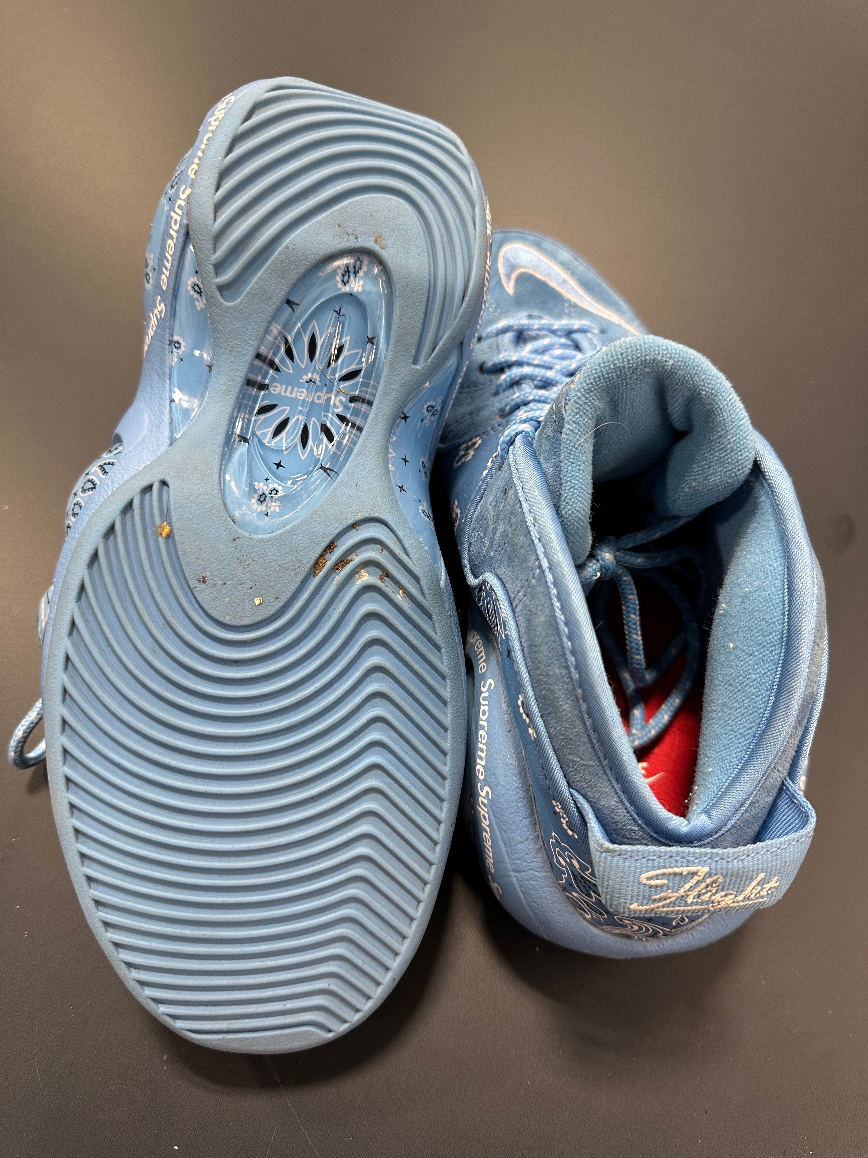 Air Zoom Flight 95 Supreme University Blue Sz 6 No Box