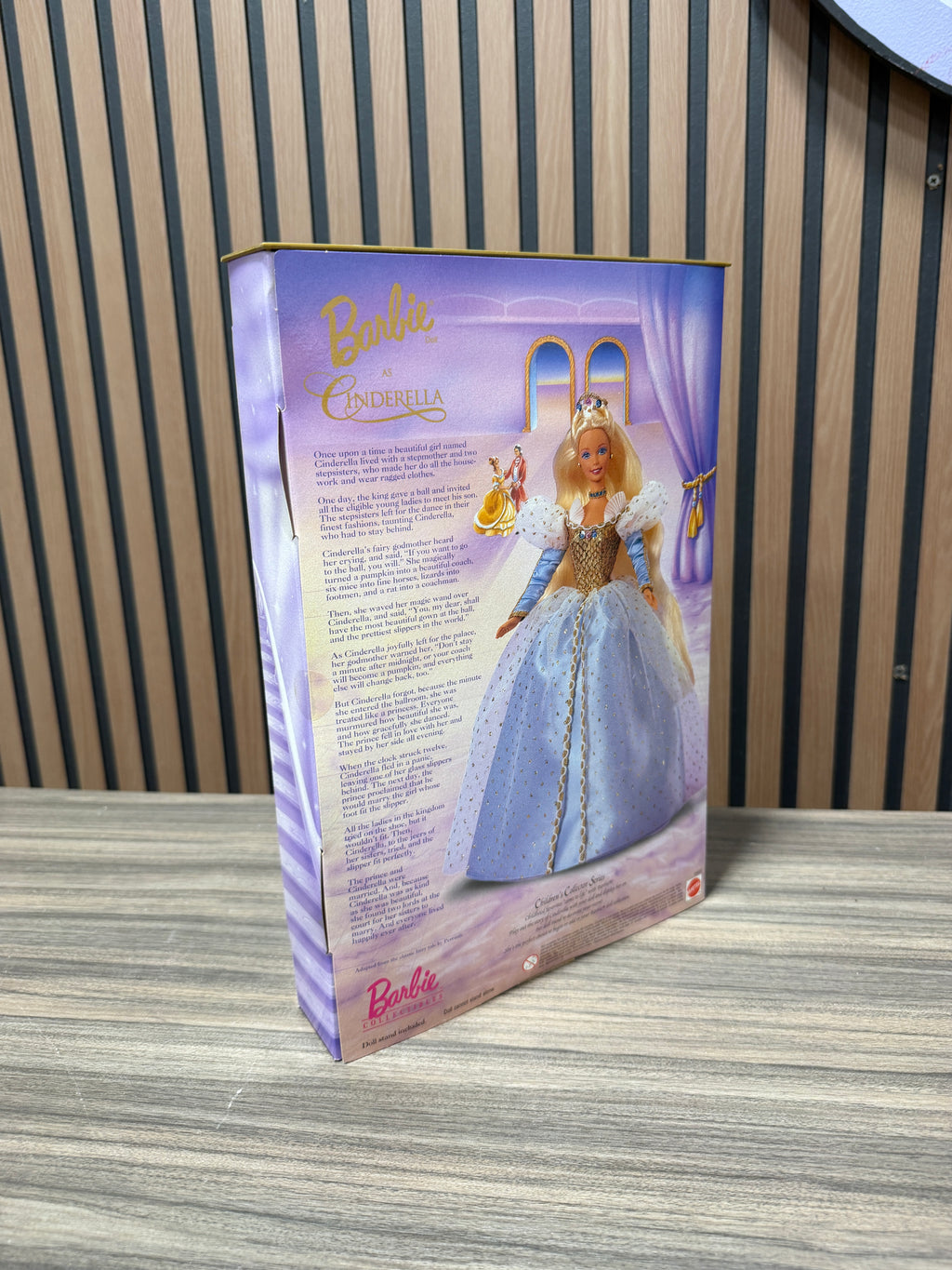 Cinderella Barbie Doll Children's Collector Series 1996 Mattel #16900