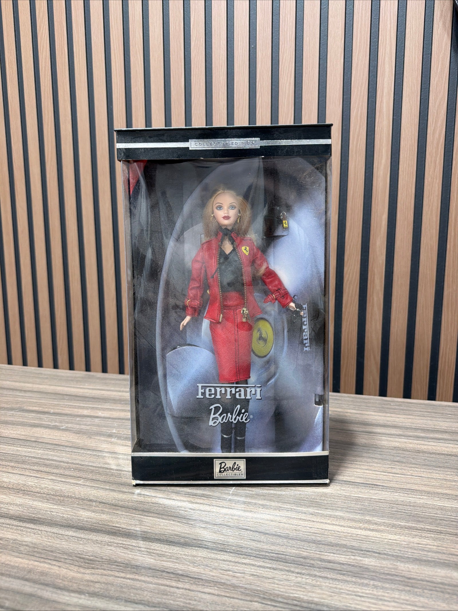 Ferrari Barbie Collector Edition Doll 2000 Mattel 28534