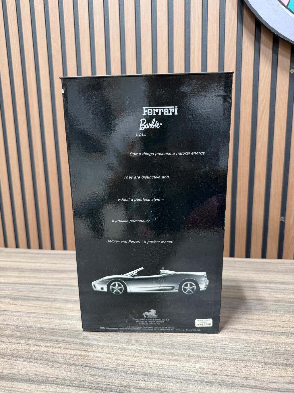 Ferrari Barbie Collector Edition Doll 2000 Mattel 28534