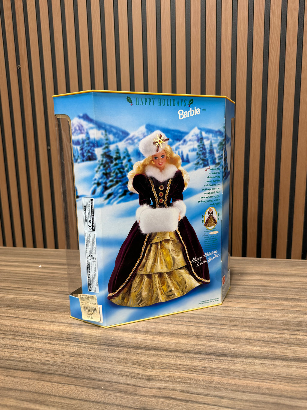 1996 Happy Holidays Barbie Doll Mattel 15646 NEW