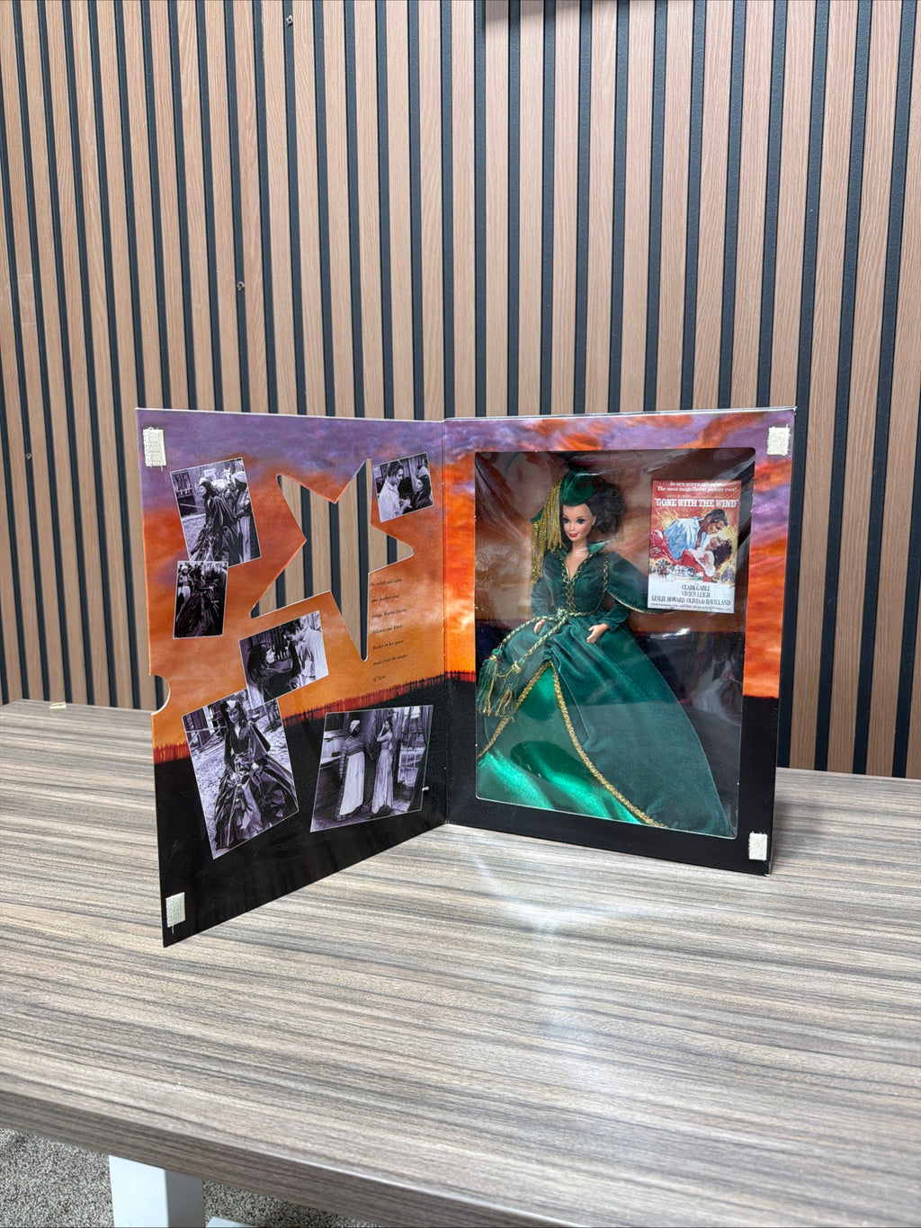 Hollywood Legends Barbie as Scarlett O'Hara in Green
