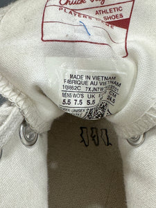 Off White Converse Sz 5.5 No Box