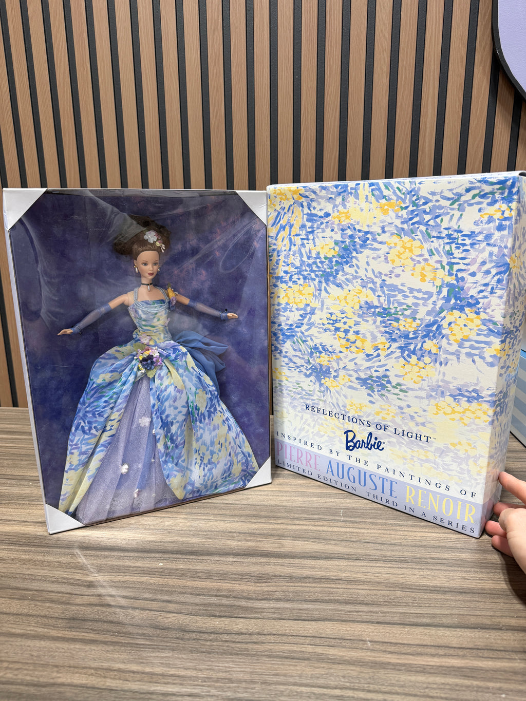 Barbie Reflections of Light Renoir Inspired Doll Third in a Series 1999 Mattel