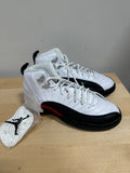 Air Jordan 12 Retro GS Cherry White Varsity Red 153265-162 Kids Size 4.5Y