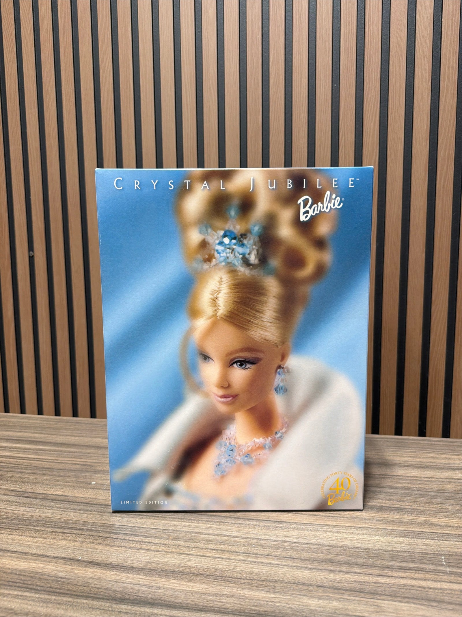 40th Anniversary Crystal Jubilee Limited Edition Barbie Doll 1998 Mattel 21923