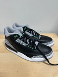 Nike Air Jordan 3 Retro Green Glow Black Cement Grey CT8532-031 Men’s Size 9.5