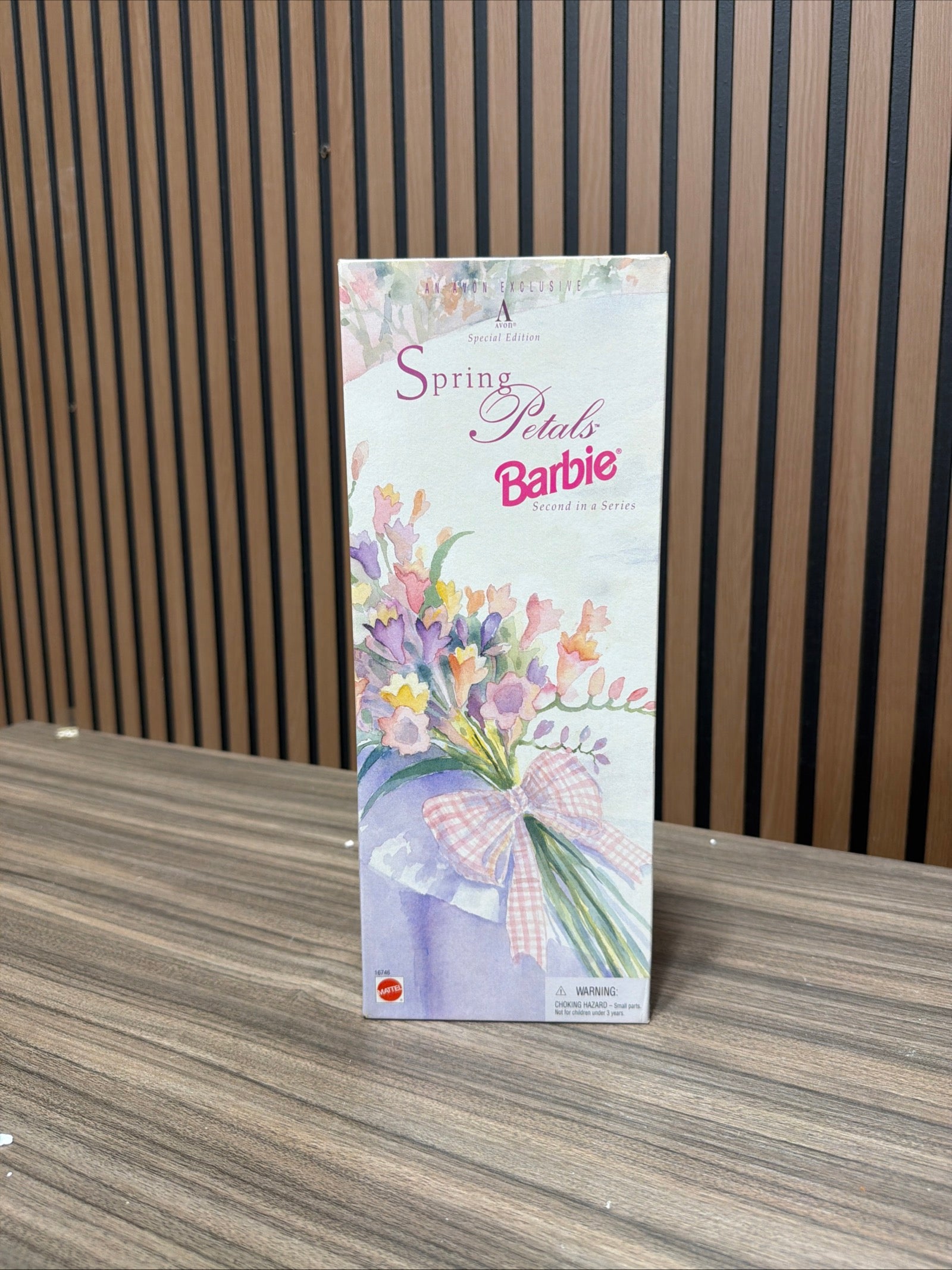Spring Petals Barbie Doll Blonde Second in Series Avon Exclusive Special Edition
