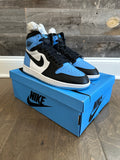 Jordan 1 Retro High OG UNC Toe Sz 9