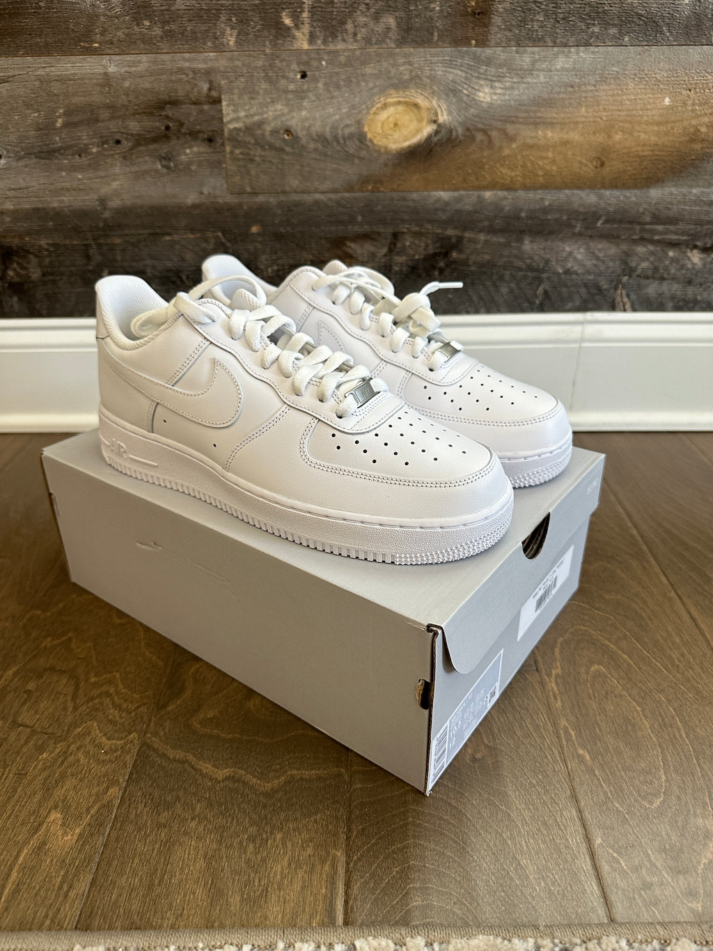 Nike Air Force 1 Low '07 White Sz 10.5