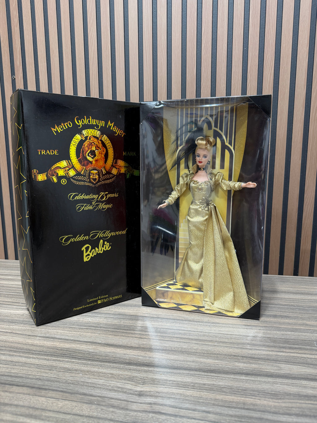 Barbie MGM Golden Hollywood Limited Edition African American Doll #23877
