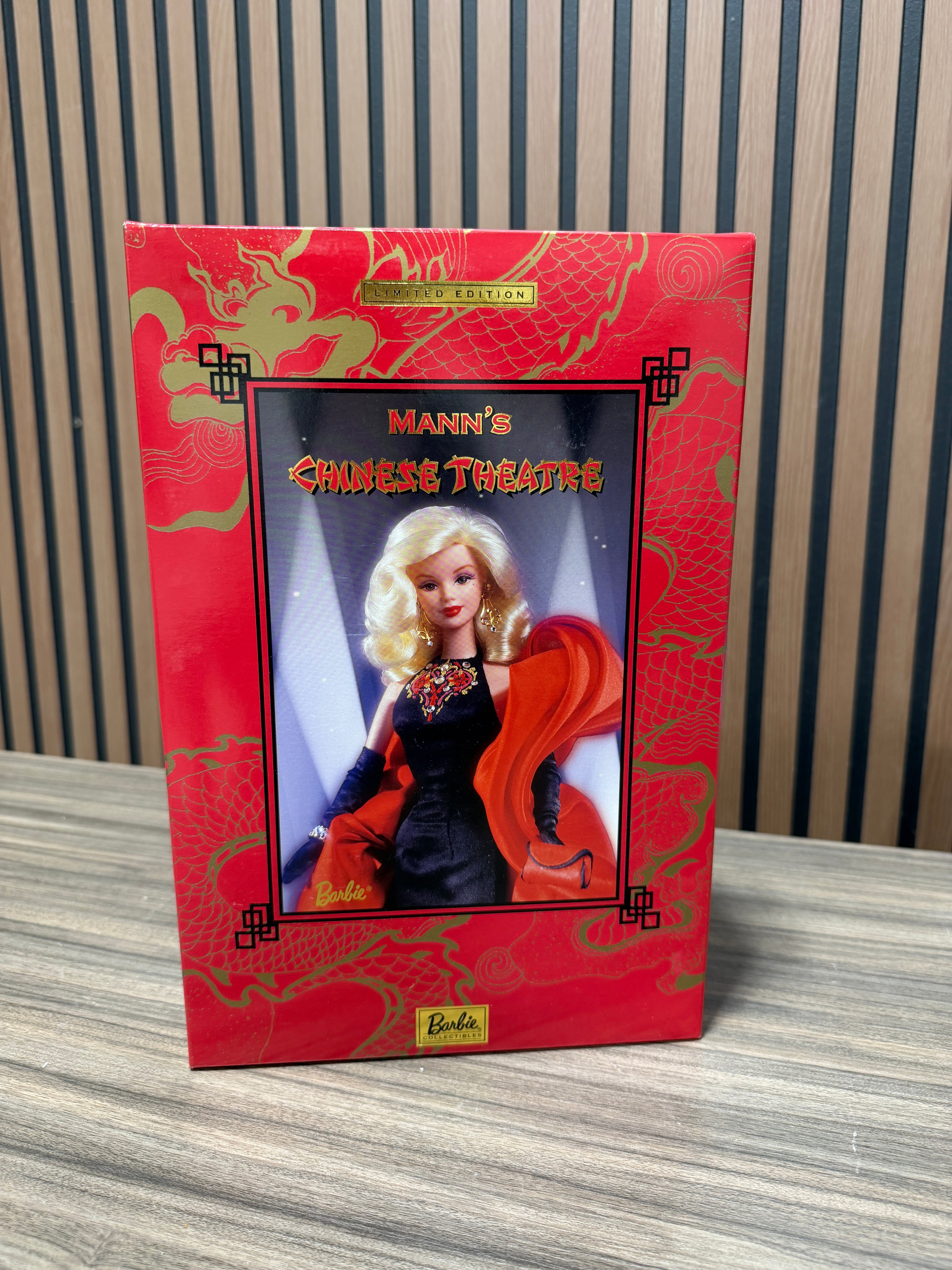 Mann's Chinese Theatre Barbie Doll Limited Edition 1999 Mattel 24636