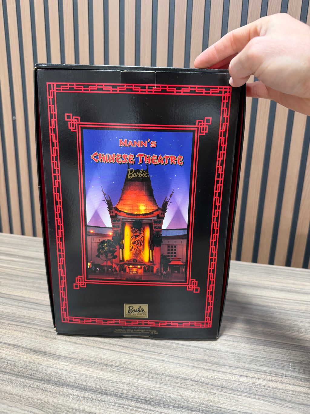 Mann's Chinese Theatre Barbie Doll Limited Edition 1999 Mattel 24636