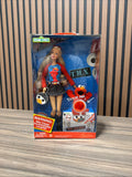 Barbie Loves Elmo Doll TMX Sesame Street 2006 Mattel K5499 NEW