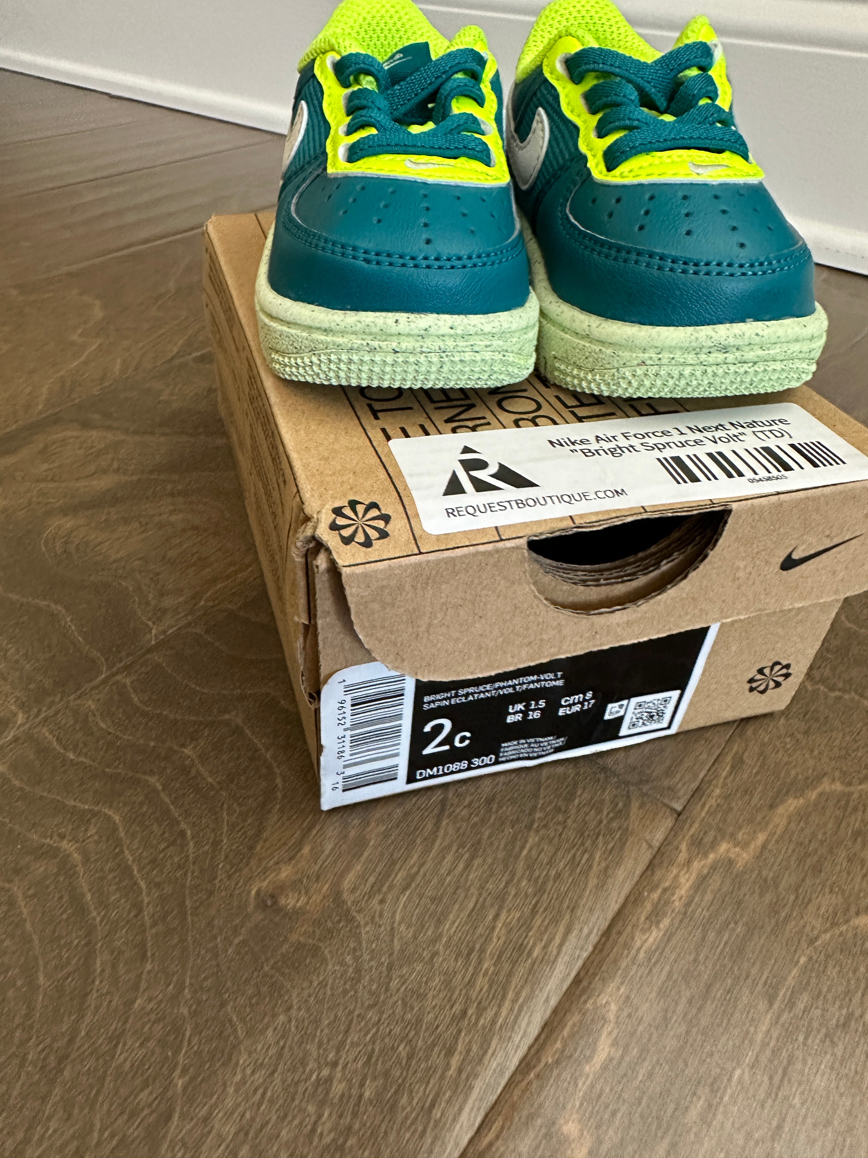 Air Force 1 Toddler Sz 2C