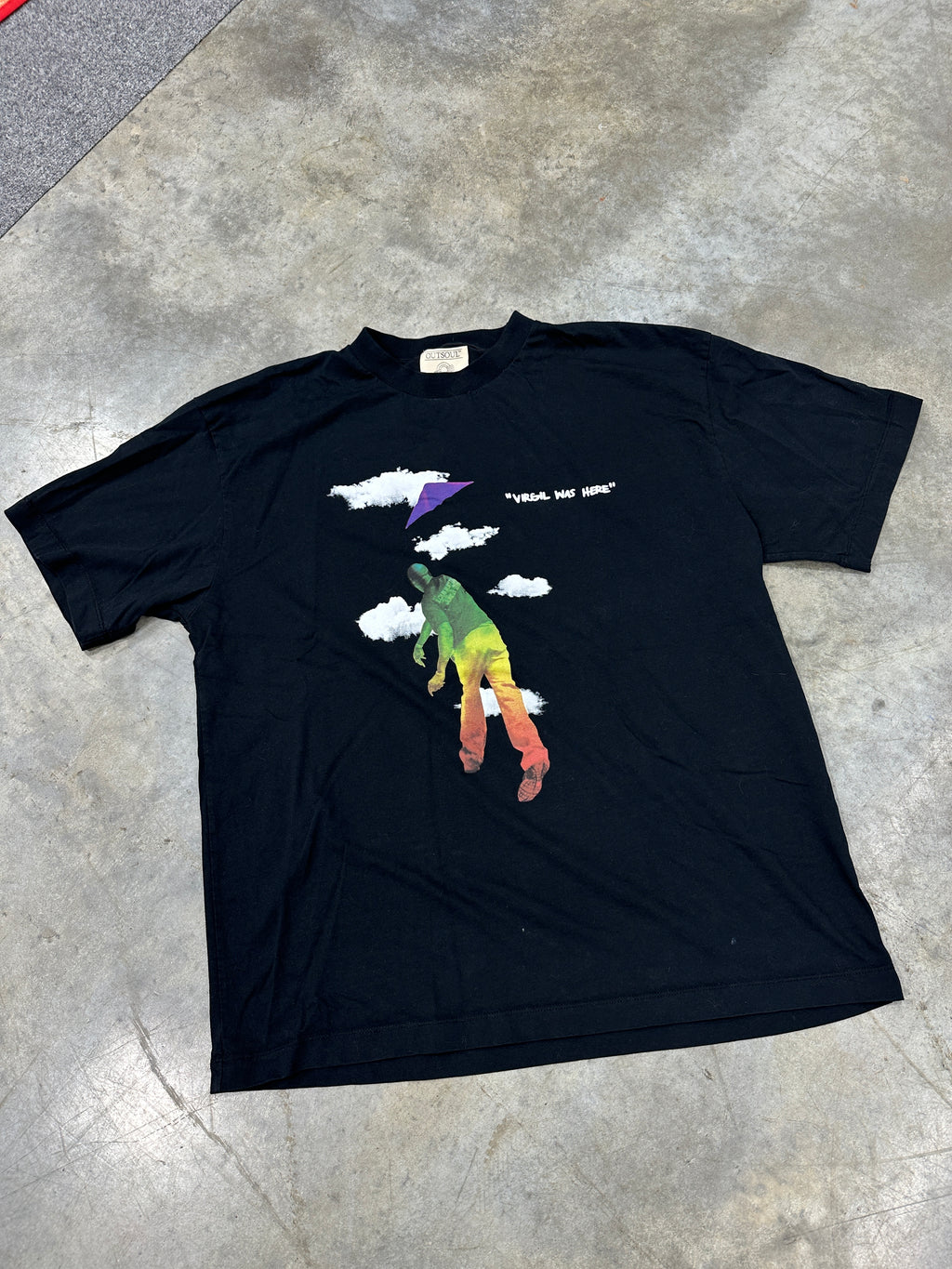 Virgil was here shirt Sz XL