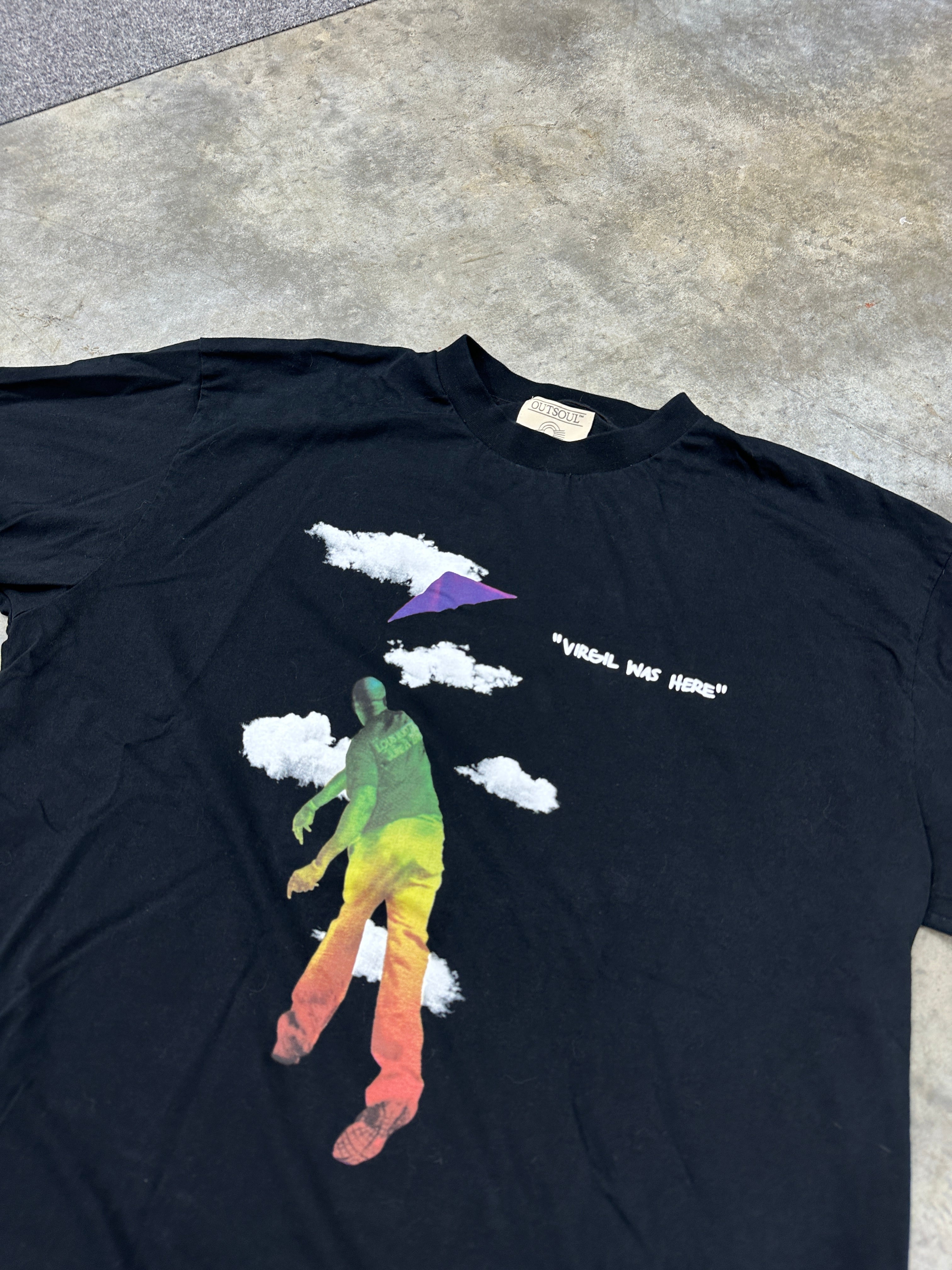 Virgil was here shirt Sz XL
