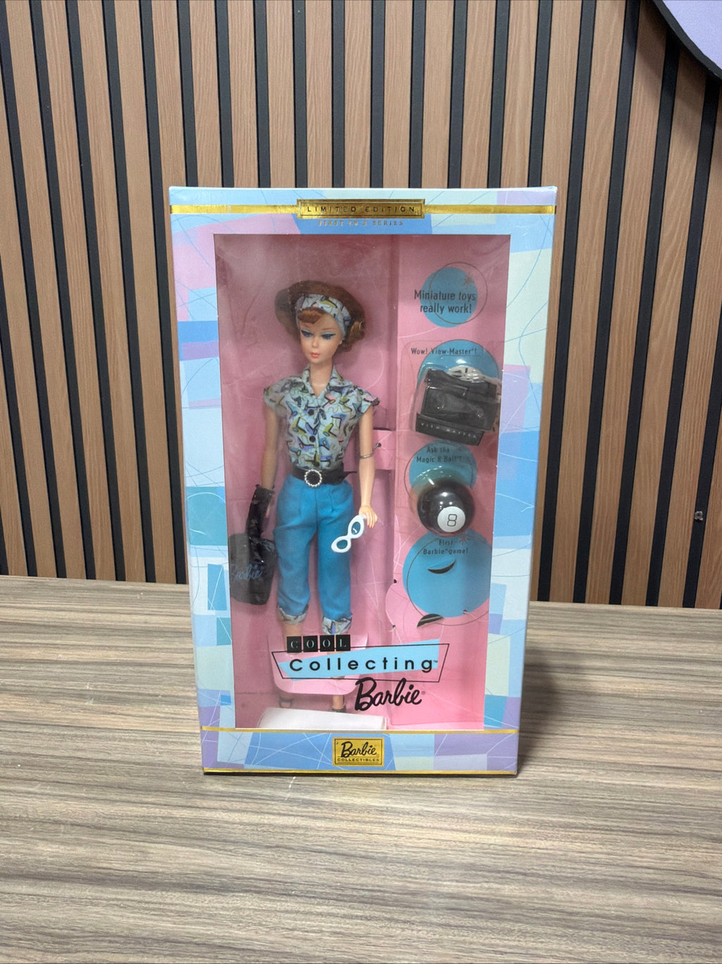 Cool Collecting 1st in a Series Limited Edition Barbie Doll 1999 Mattel 25525
