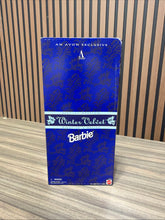 Load image into Gallery viewer, Winter Velvet Barbie Doll Avon Exclusive Blonde 1995 Mattel 15571
