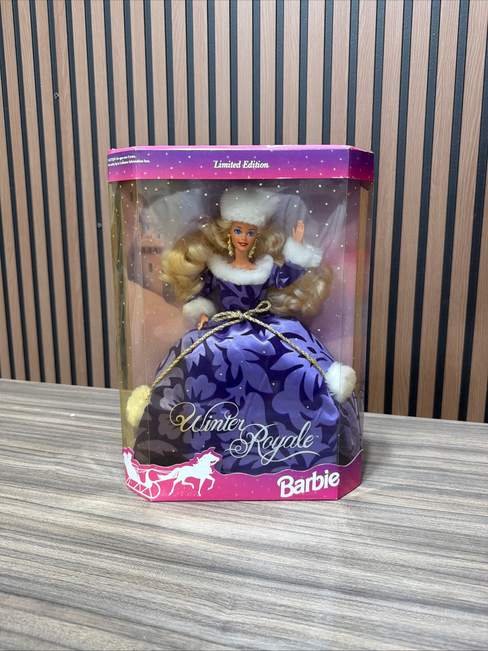 Barbie Winter Royale Doll Limited Edition 1993 Mattel #10658